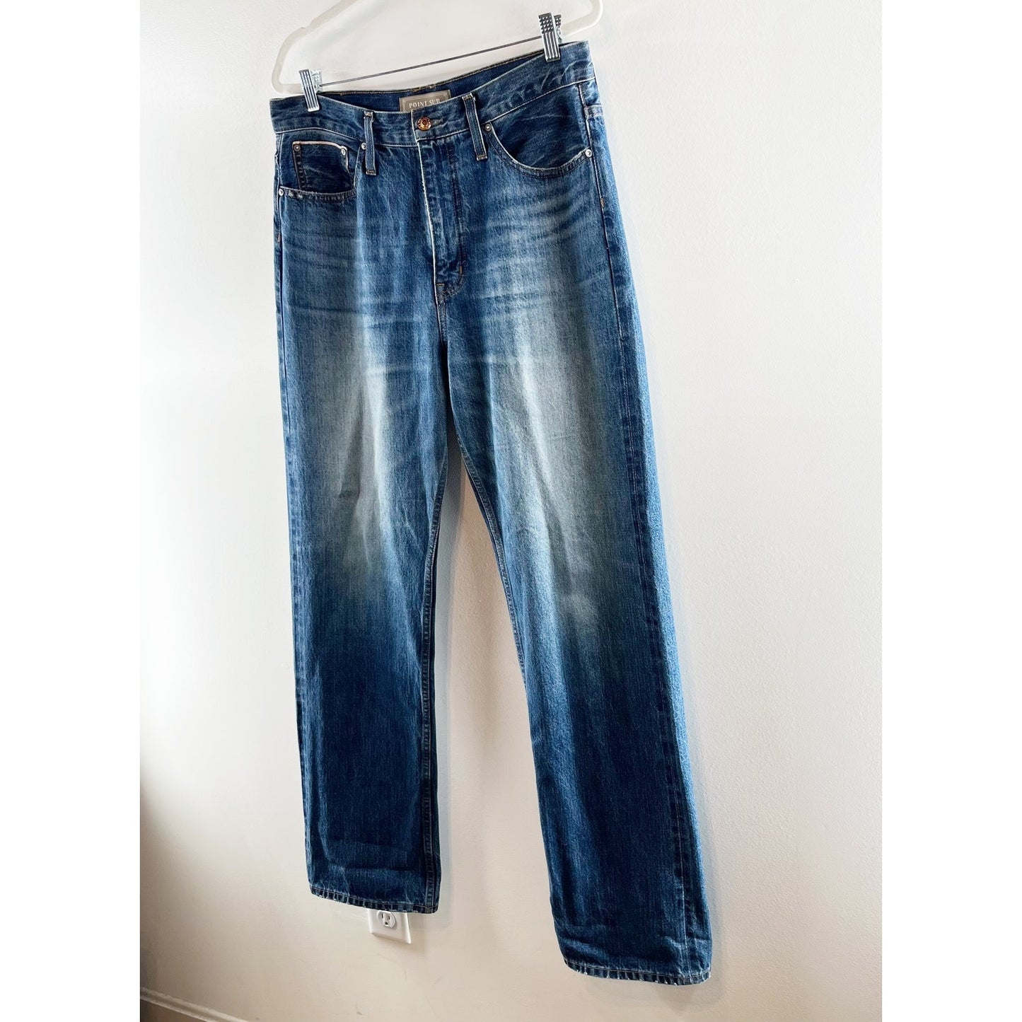J. Crew Limited-Edition Point Sur Vista Cotton Straight Jeans Catalina Wash 30