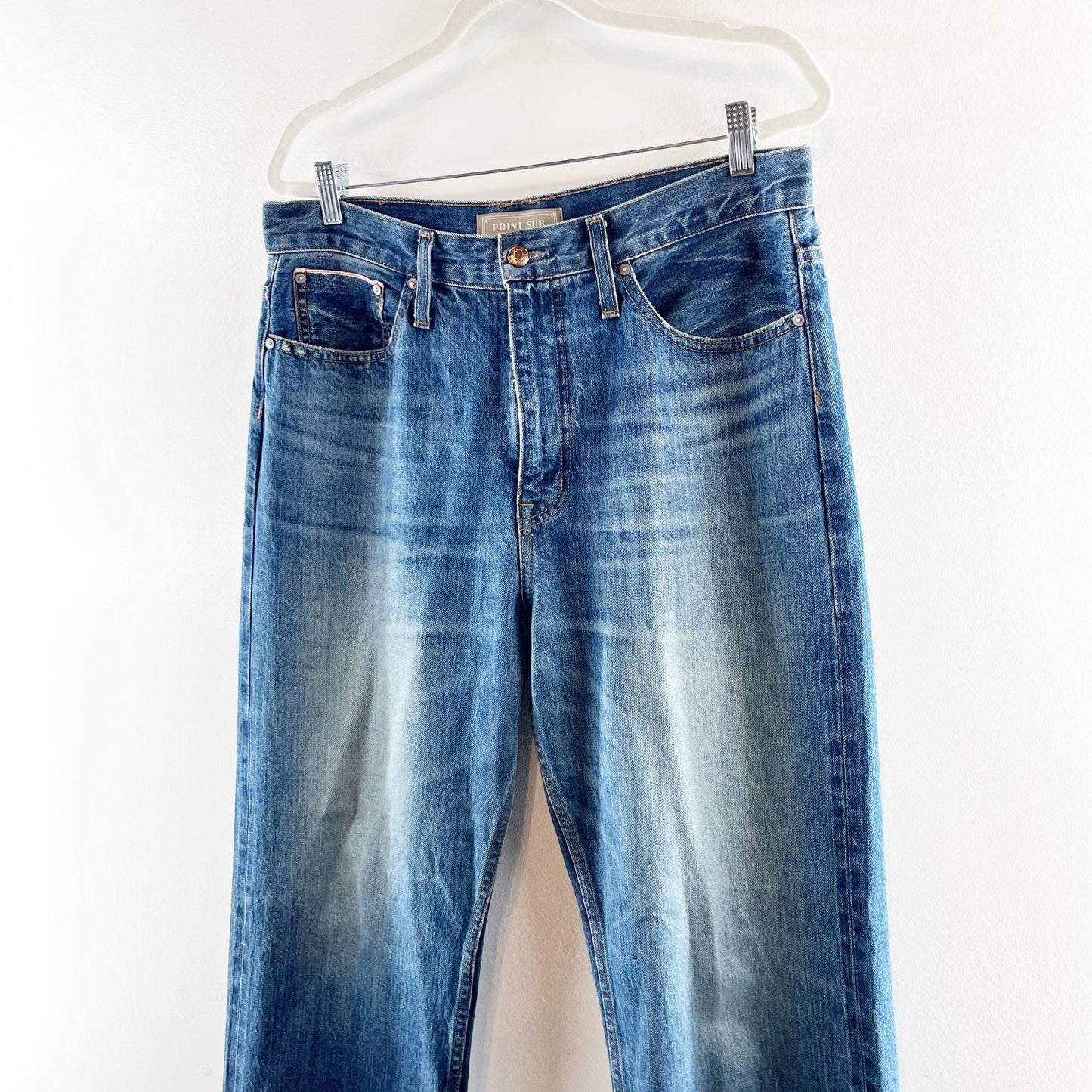 J. Crew Limited-Edition Point Sur Vista Cotton Straight Jeans Catalina Wash 30