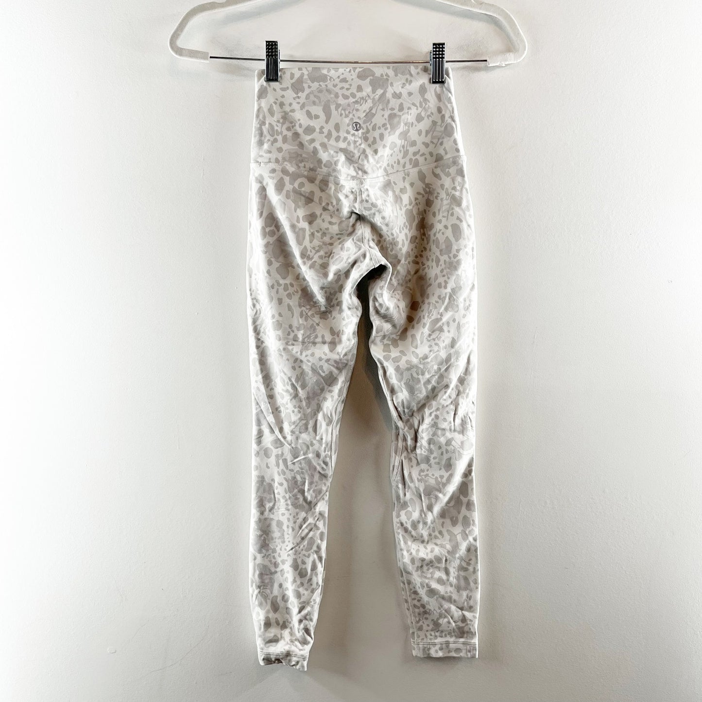 Lululemon Align High-Rise Pant Leggings 25" Cheetah Camo Antique White Multi 2