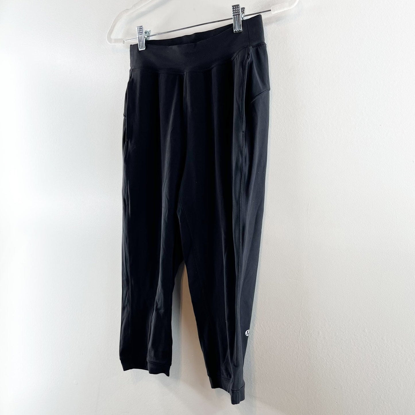 Lululemon Rejuvenate Crop *18" Yoga Jogger Sweatpants Black 4