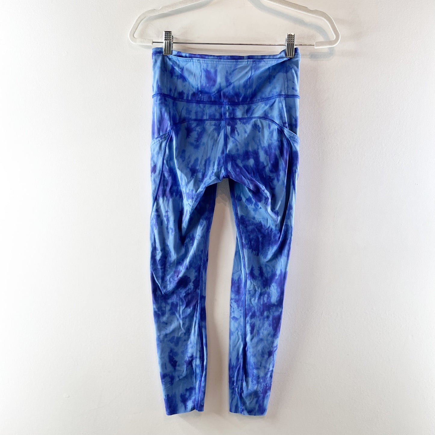 Lululemon Fast and Free Tight II Leggings 25" Game Day Game Day Blue Multi 6