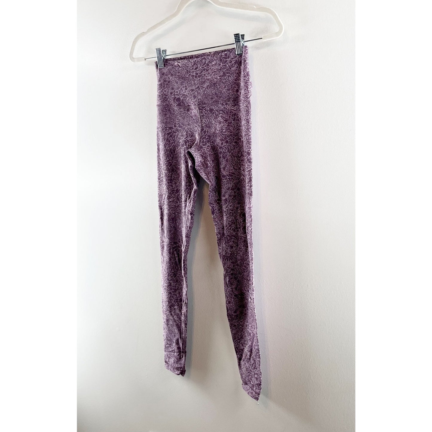 Lululemon Align Leggings Pant II 25" Arabesque Antoinette Smoky Quartz Purple 4