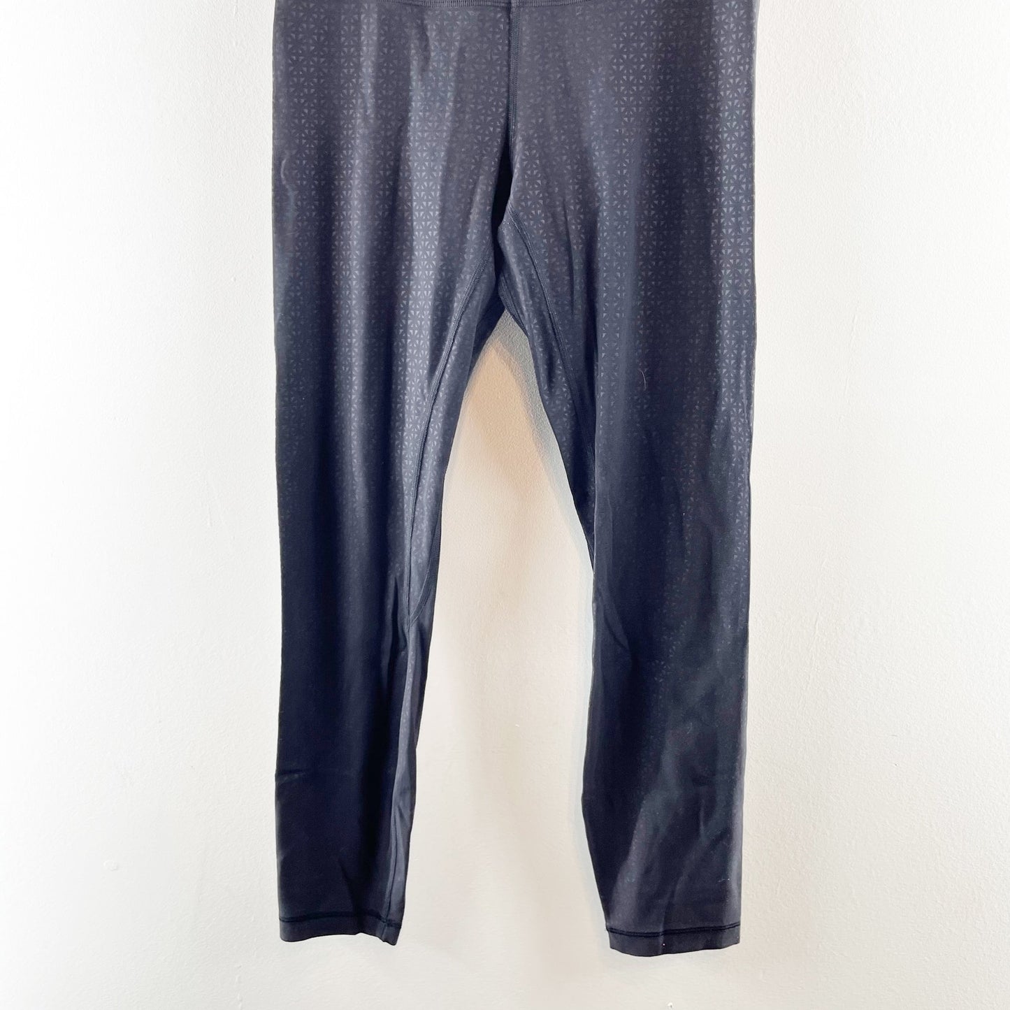 Lululemon Athletica Align Leggings Pants 25" Lattice Work Emboss Black 6