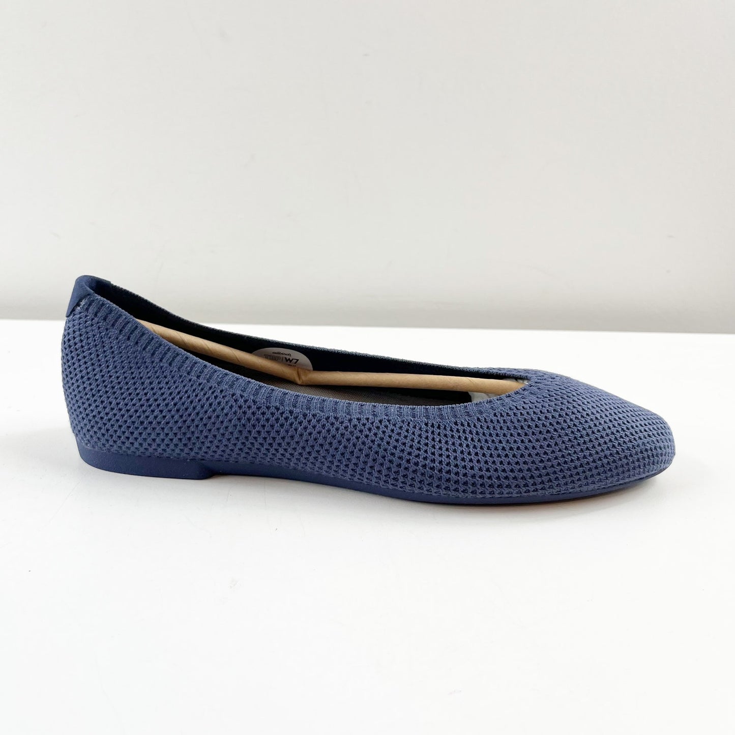 Allbirds Tree Breezer Point Ballet Knit Flats Hazy Indigo Blue 7