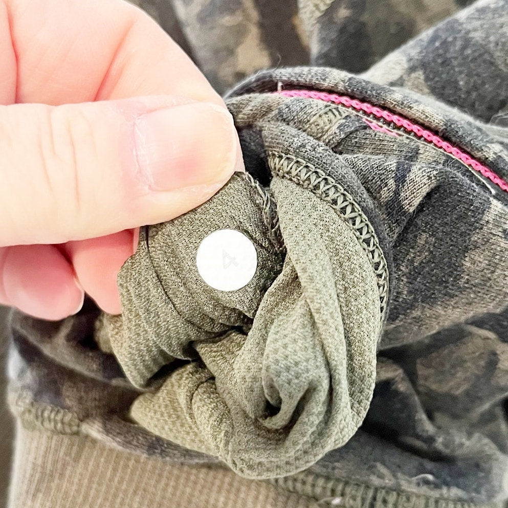 Lululemon No Sweat High Rise Jogger Sweatpants Camo Forest Green 4