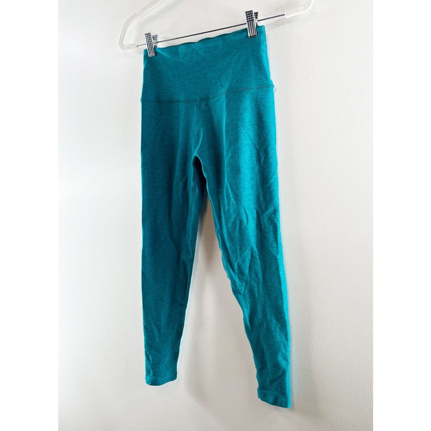 Beyond Yoga Spacedye Caught in the Midi High Waist Leggings Blue Glow Heather S