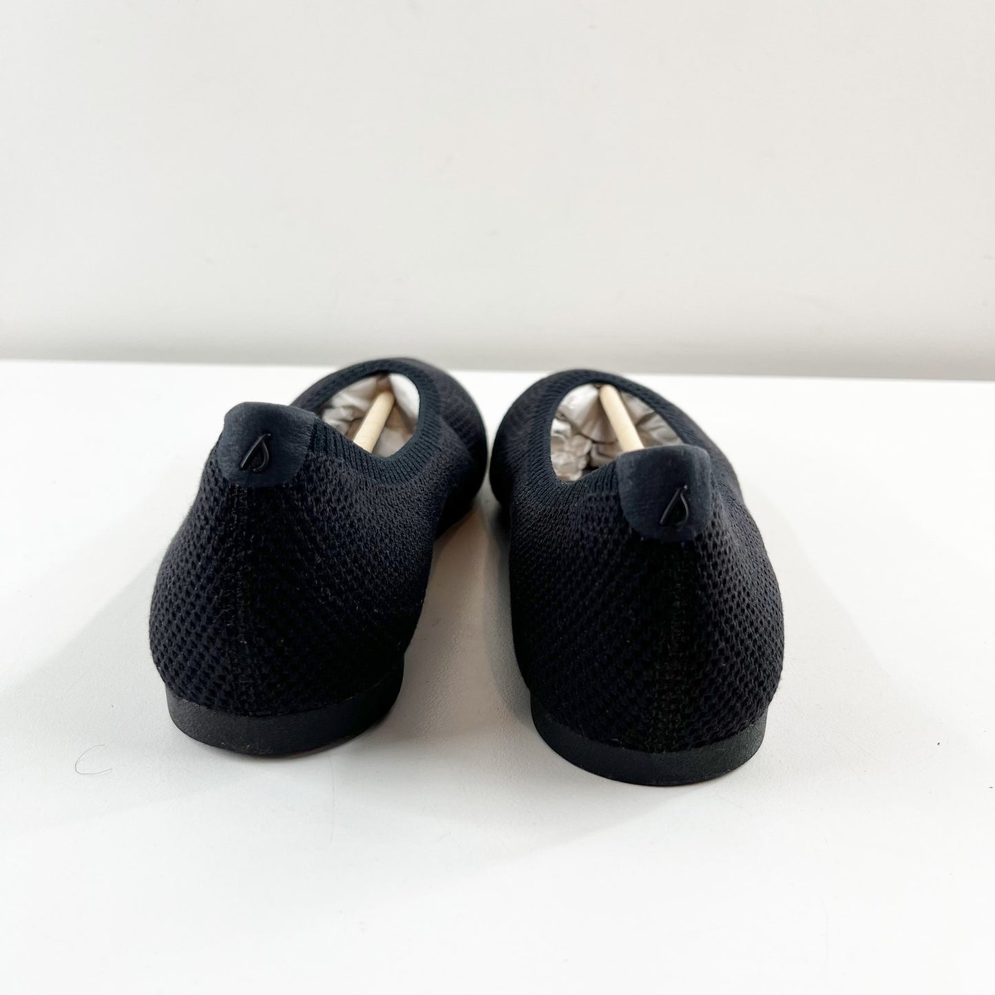 Allbirds Tree Breezer Point Ballet Knit Flats Black 7