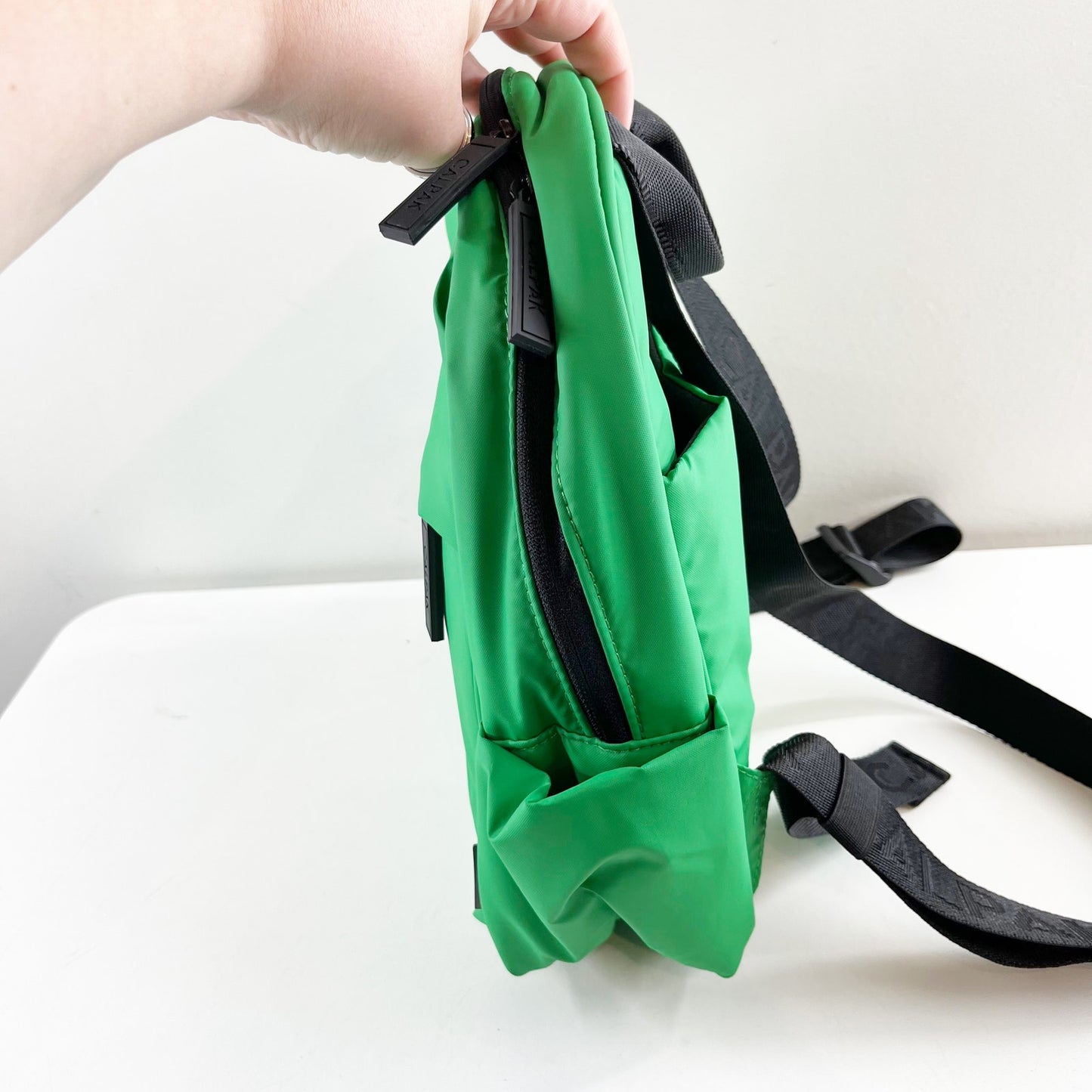 Calpak Luka Mini Backpack in Green Apple