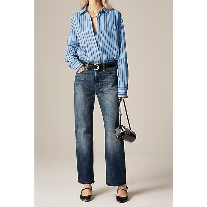 J. Crew Limited-Edition Point Sur Vista Cotton Straight Jeans Catalina Wash 30