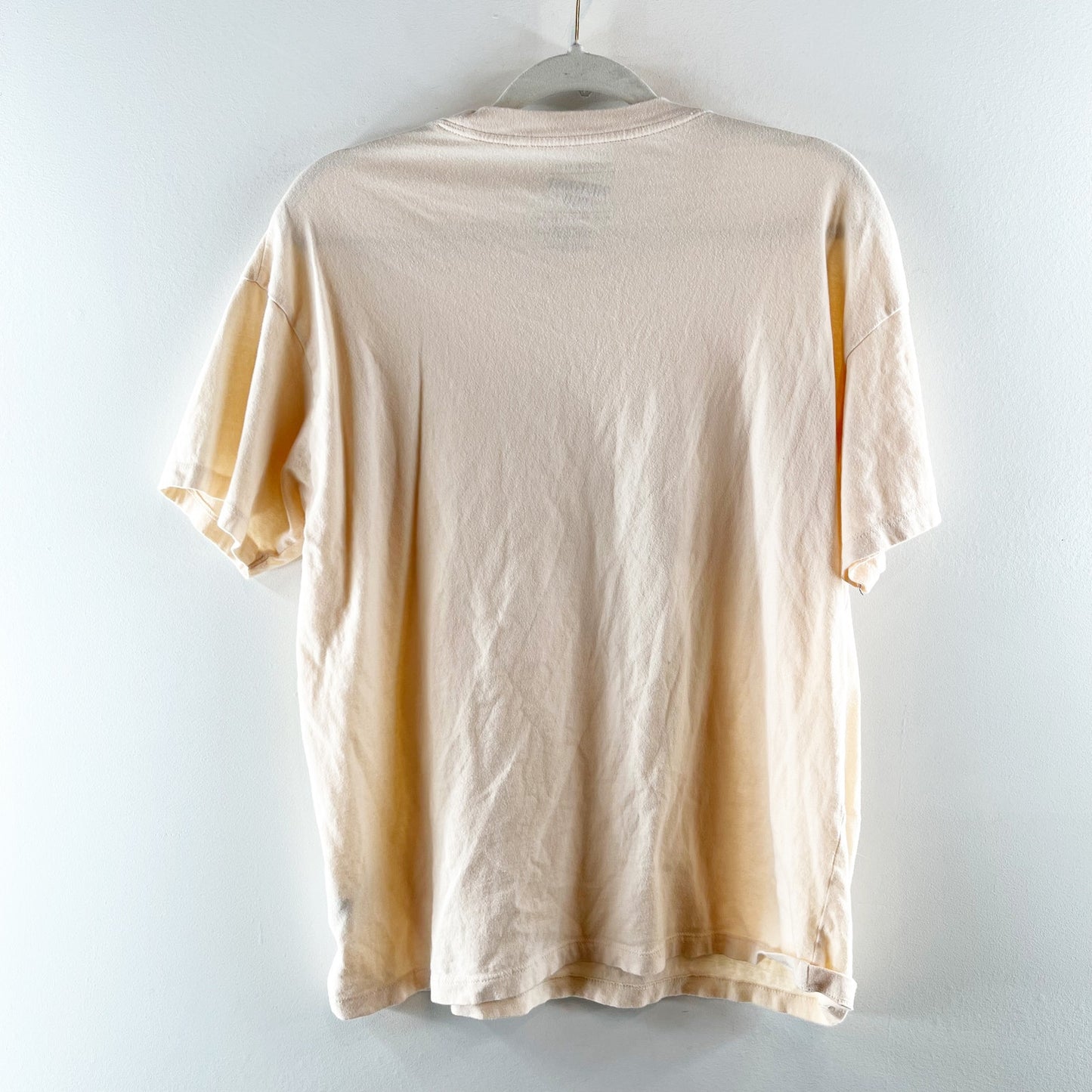 American Eagle Rolling Stones Short Sleeve Band Tee Shirt Peach Pink XS / S