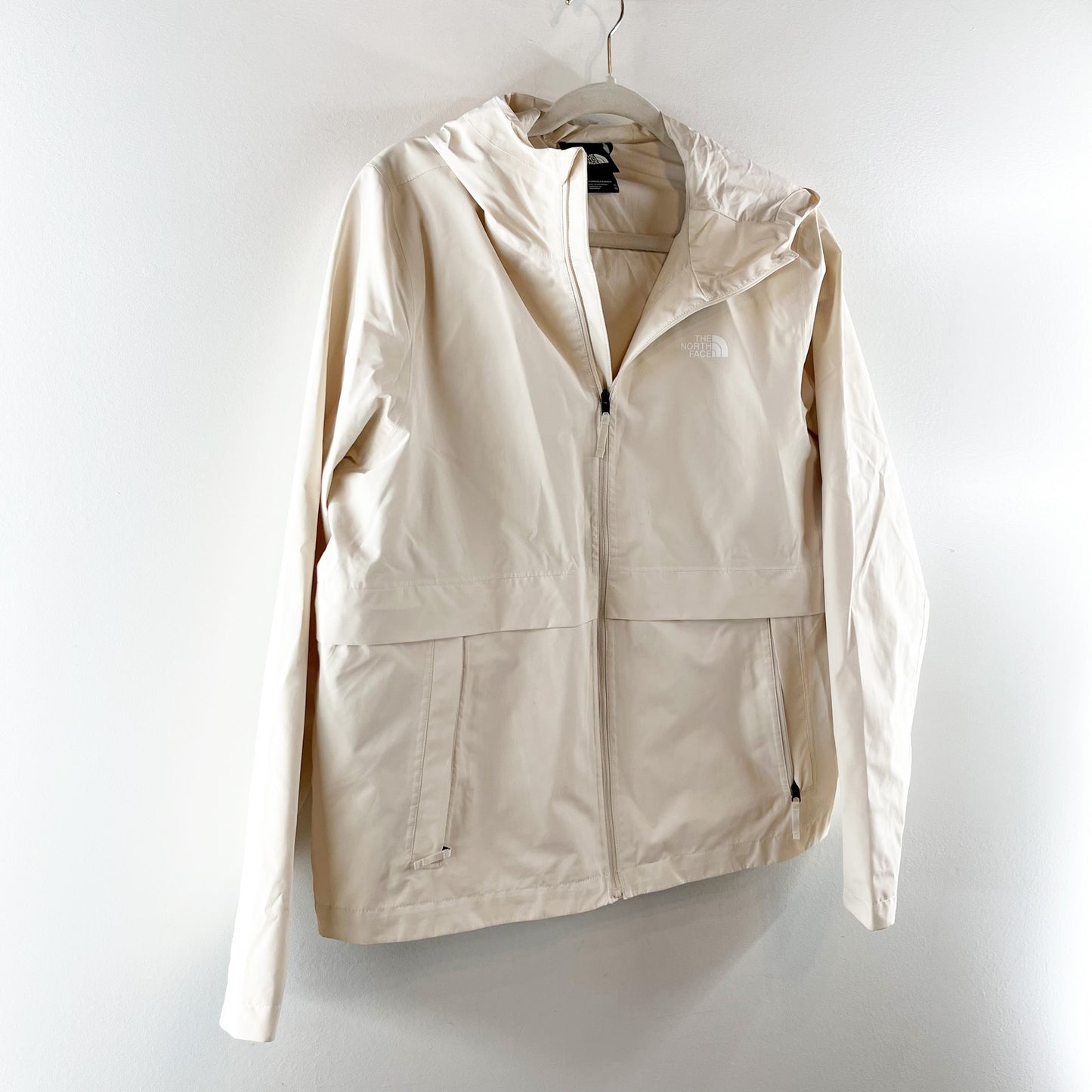 The North Face Hanging Lake Anorak Rain Coat Jacket Cream XL