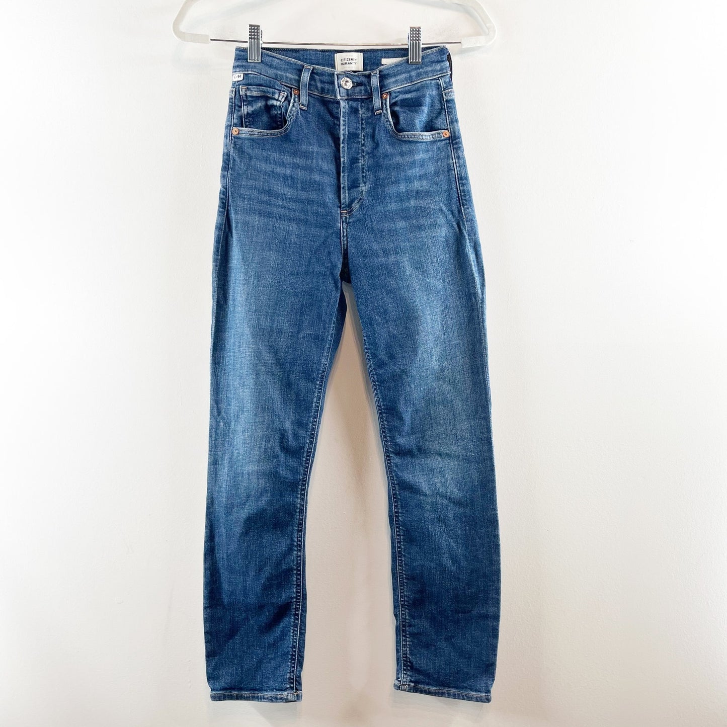 Citizens of Humanity Jolene Vintage Slim High Rise Straight Jean Undercurrent 24