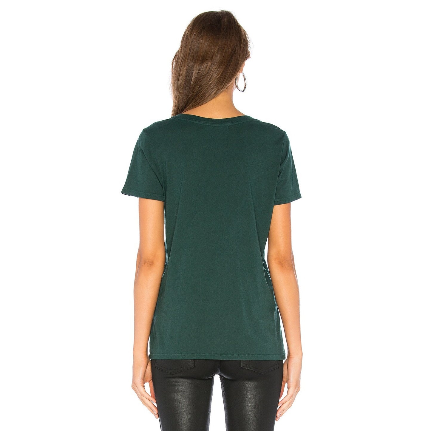 DAYDREAMER Rolling Stones Short Sleeve Graphic T-Shirt Emerald Green Medium