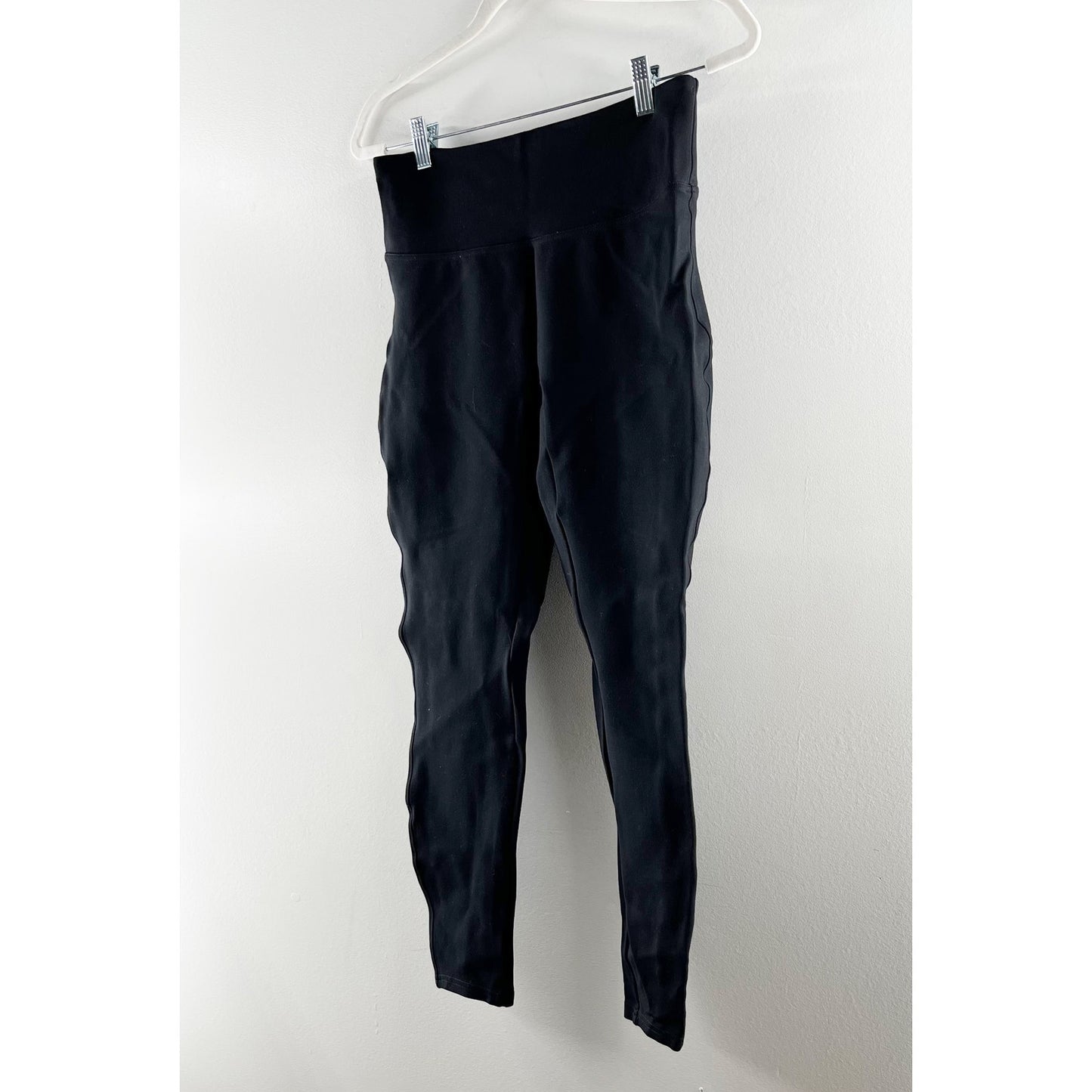 Spanx High Rise Ponte Ankle Leggings Black Medium