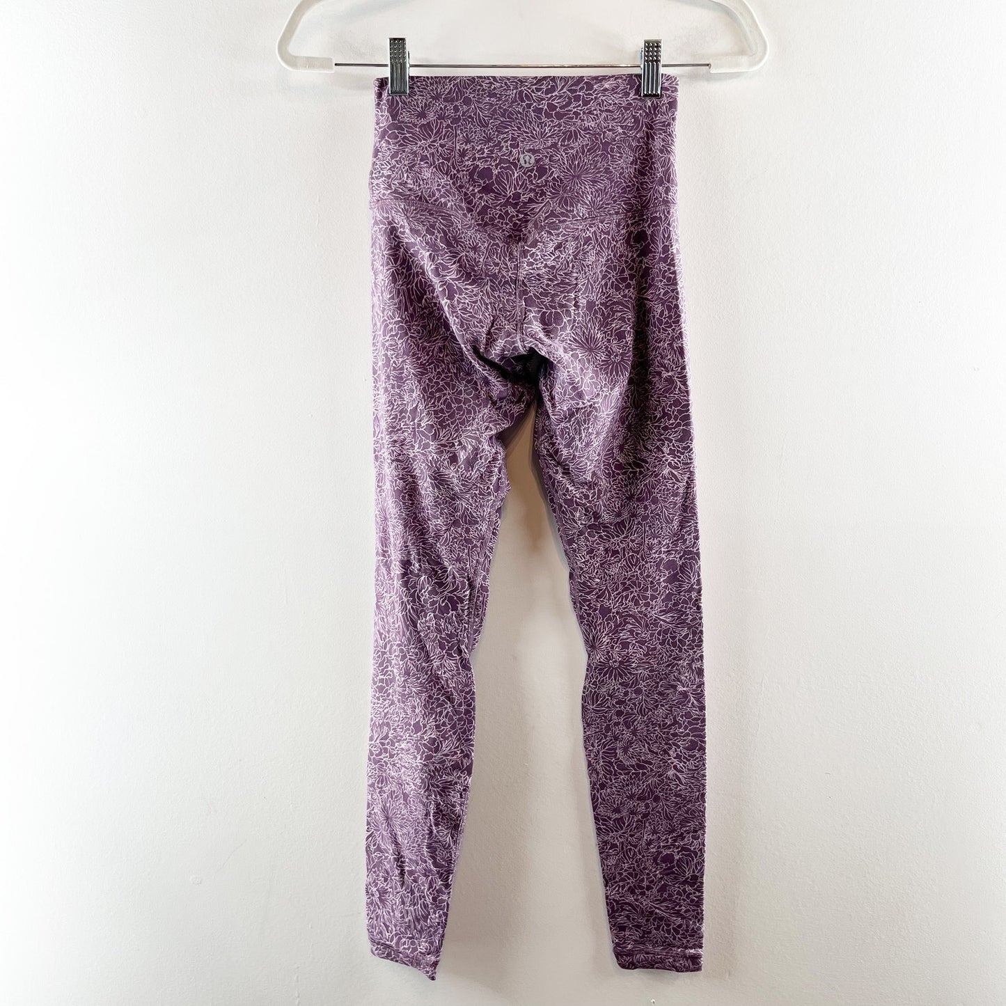 Lululemon Align Leggings Pant II 25" Arabesque Antoinette Smoky Quartz Purple 4
