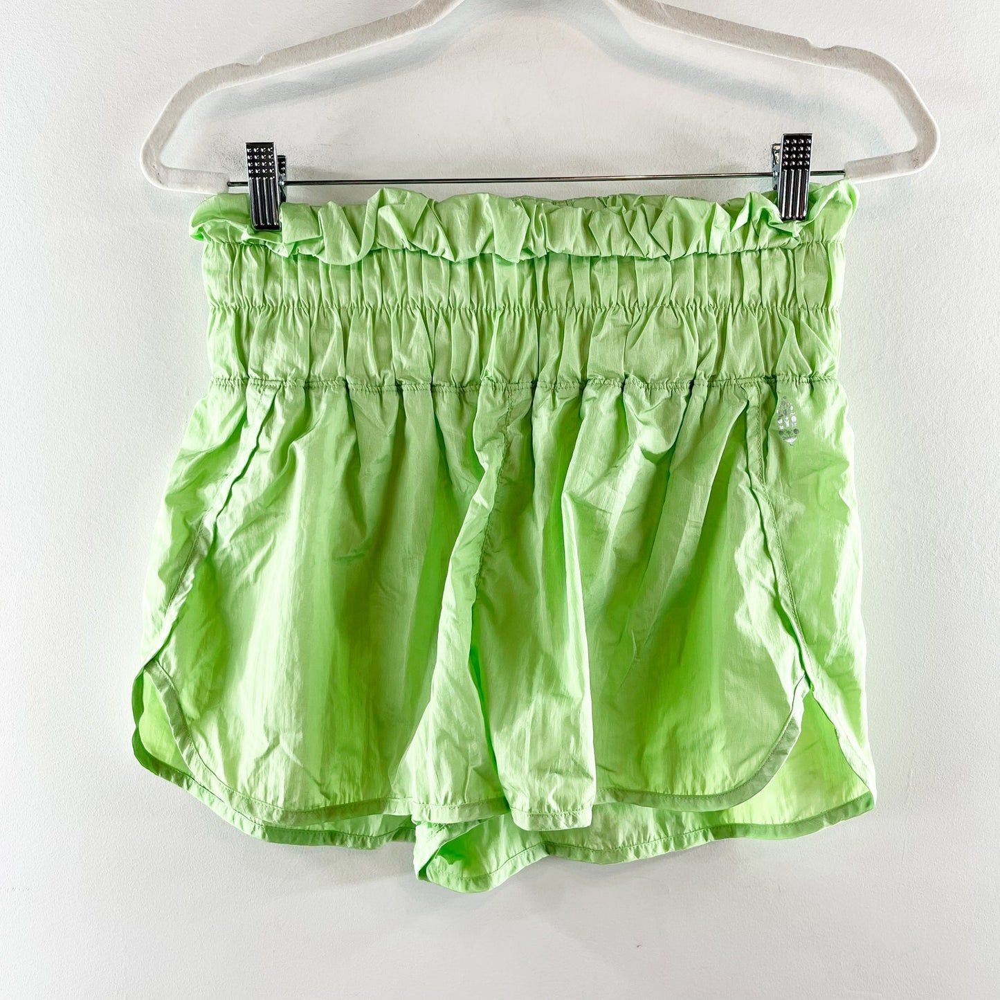 Free People Movement The Way Home Shorts Green Large