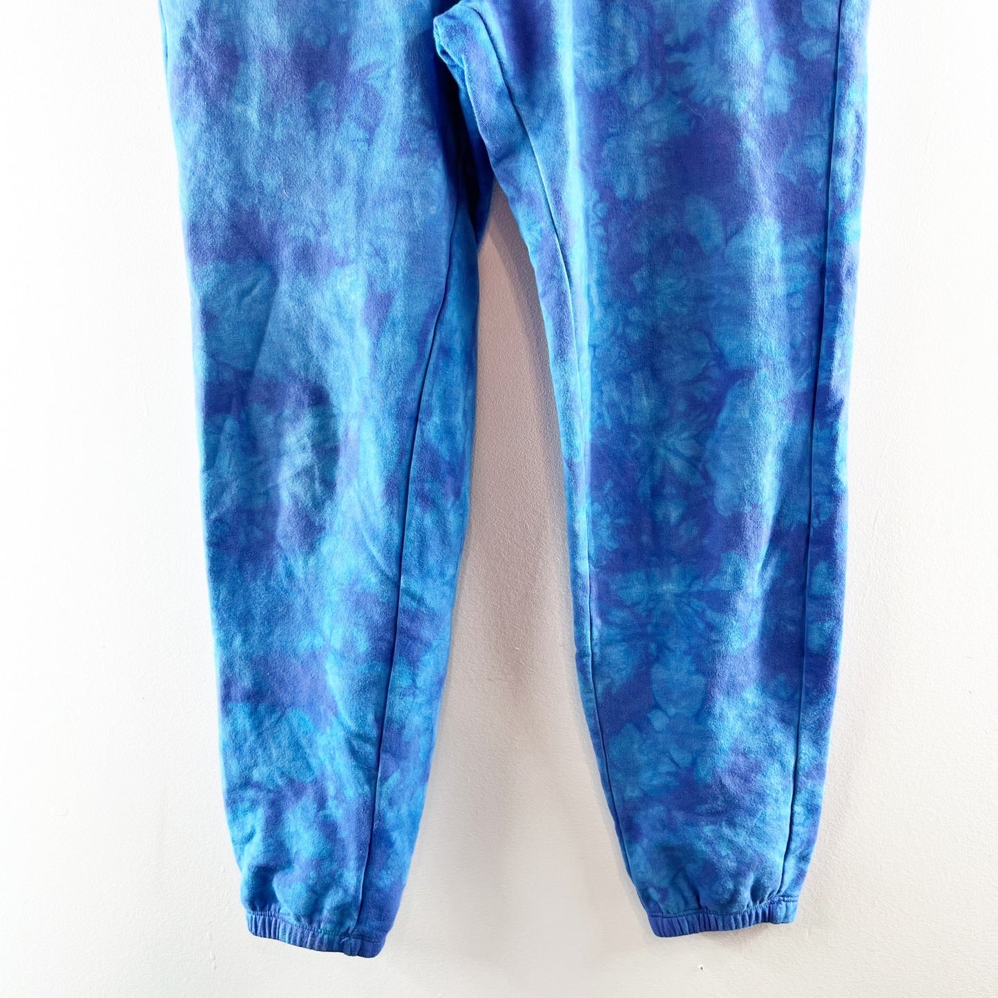 Electric & Rose High Rise Tie Dye Jogger Sweatpants Blue XS