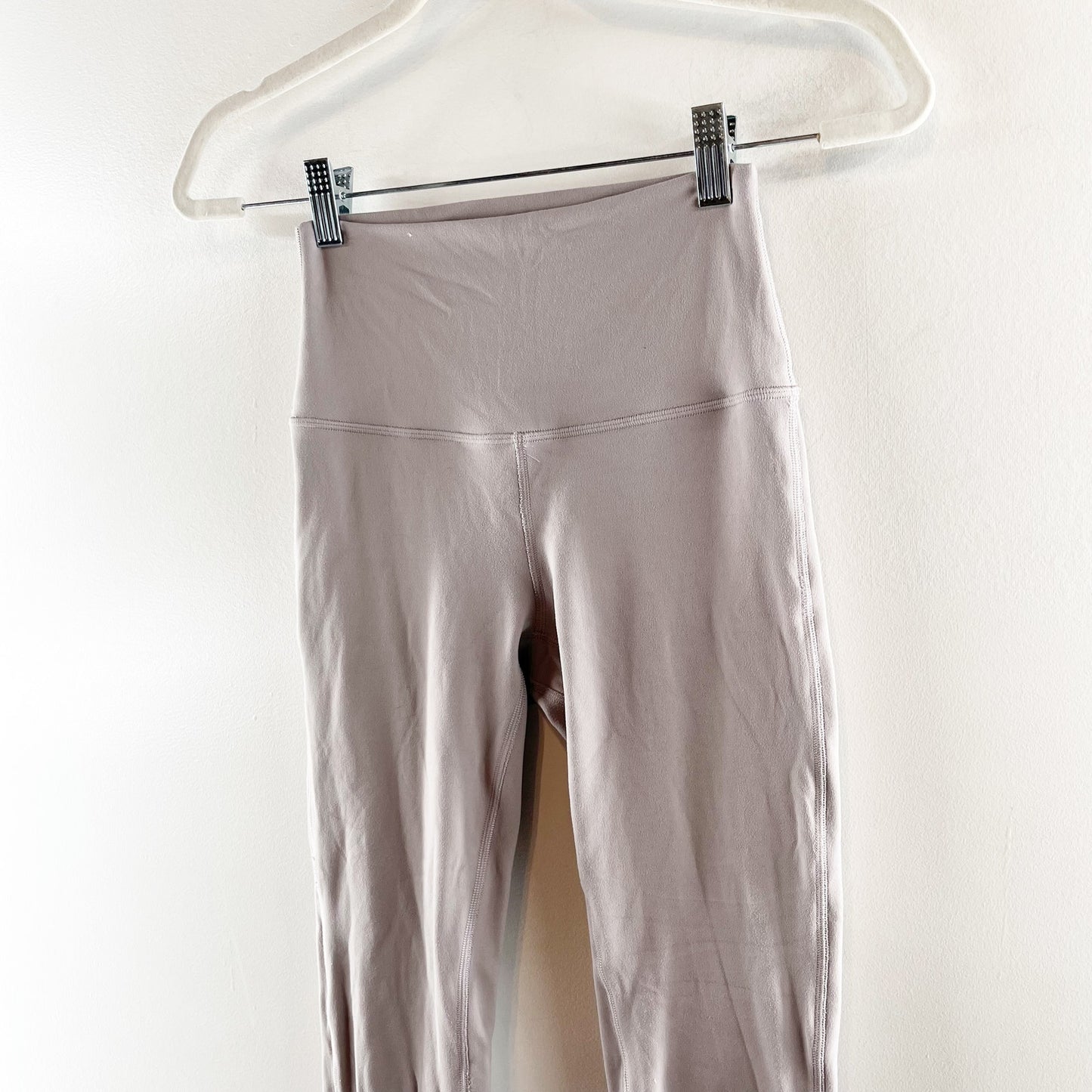 Lululemon Align Pull On High Waisted Leggings Pant II 25" Dark Chrome Gray 4