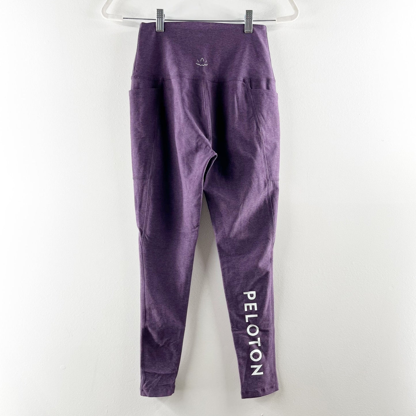 Beyond Yoga X Peloton High Rise Spacedye Side Pocket Leggings Purple Medium