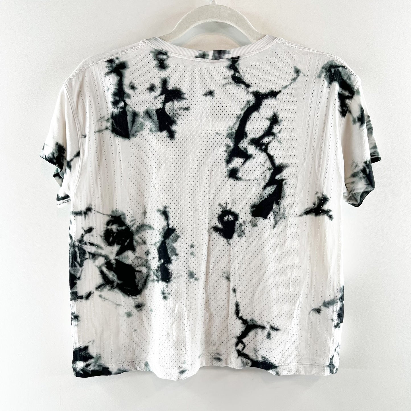 Lululemon Train to Be Short Sleeve Tie Dye T-Shirt Shibori Deep Coal Medium