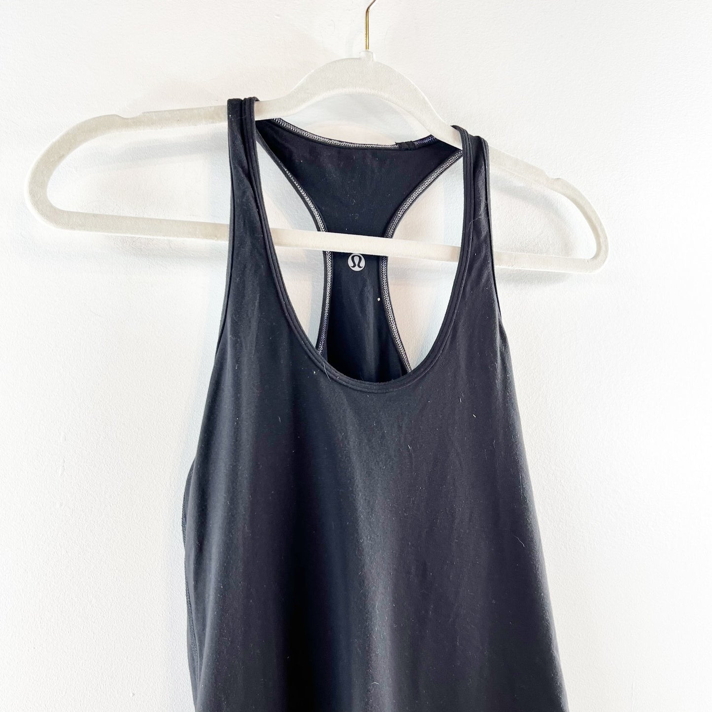 Lululemon Cool Racerback Scoopneck Tank Top Black Medium