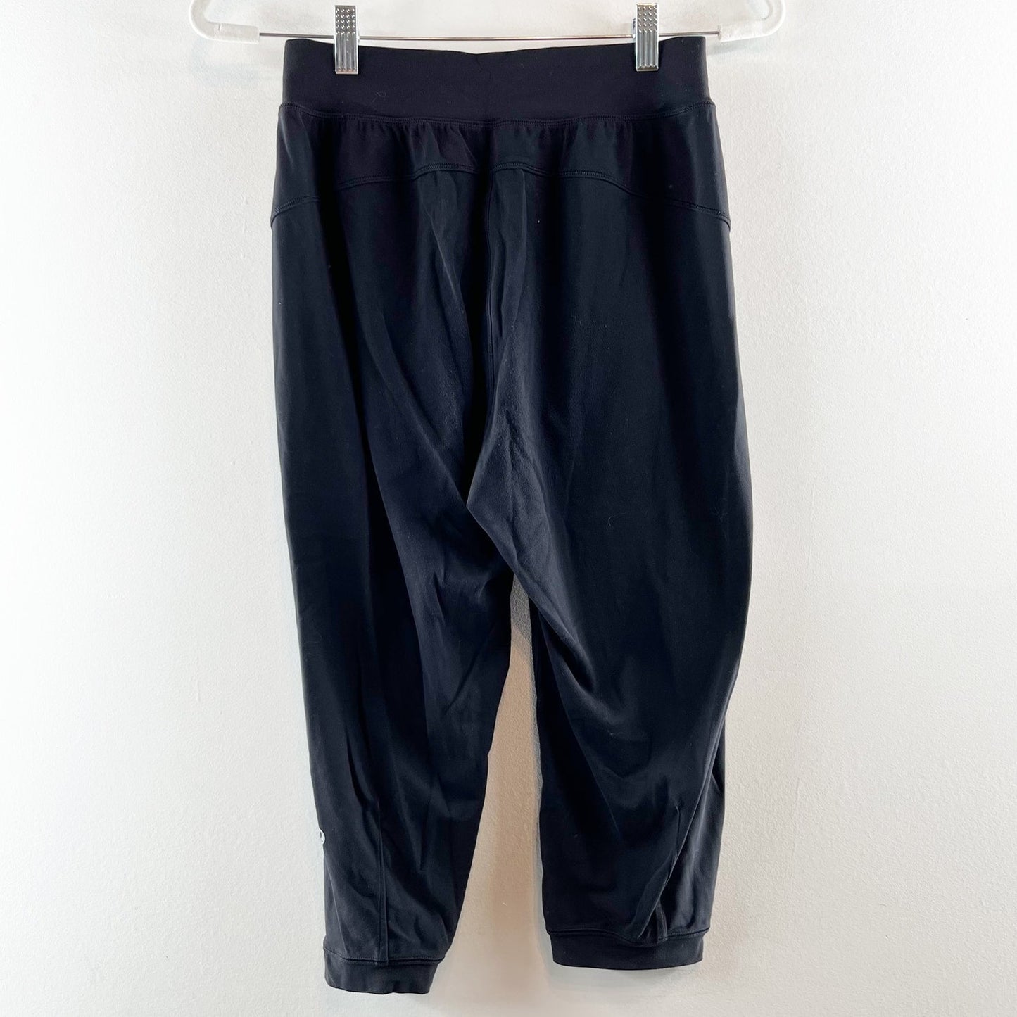Lululemon Rejuvenate Crop *18" Yoga Jogger Sweatpants Black 4