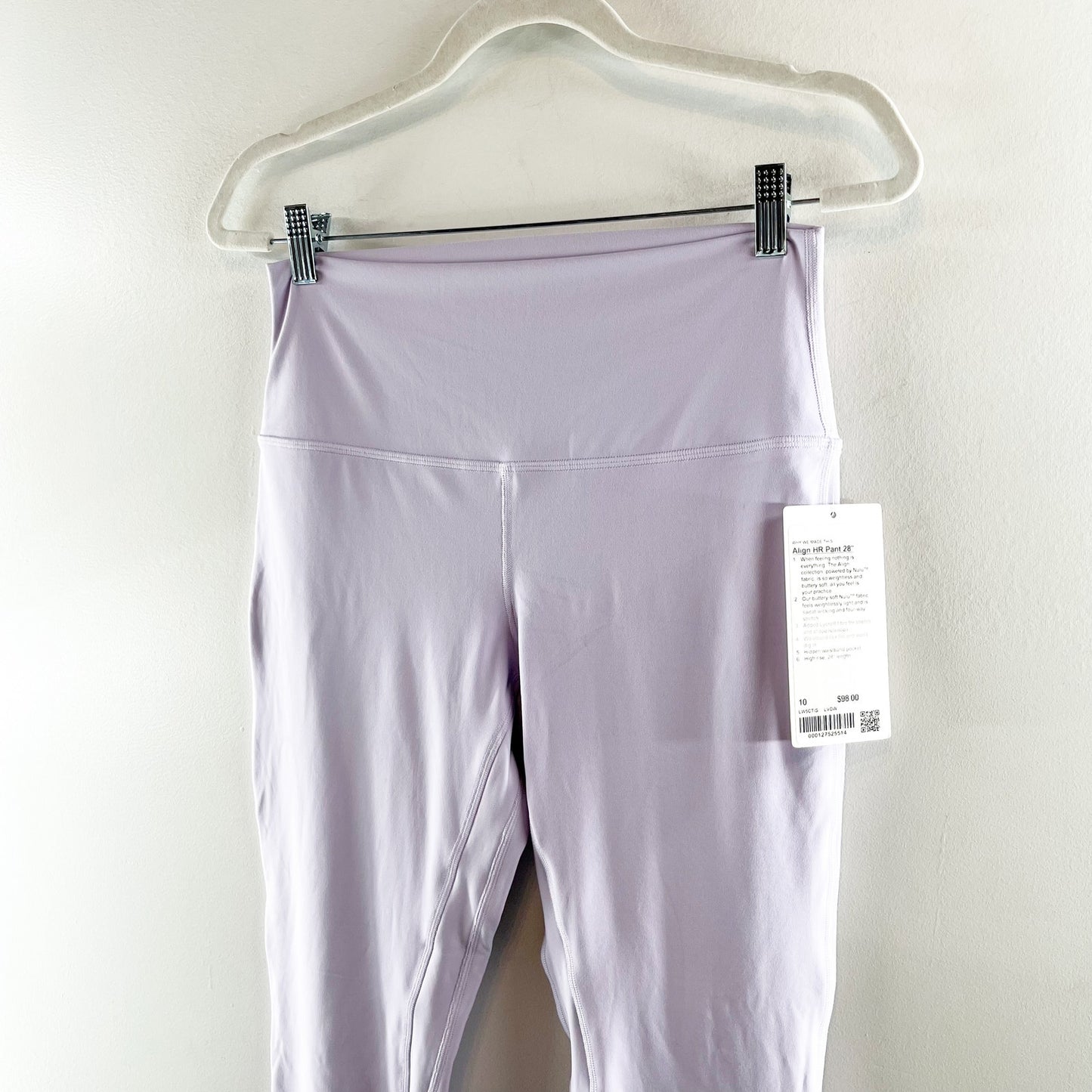 Lululemon Align High-Rise Yoga Leggings Pants 28" Lavender Dew Purple 10