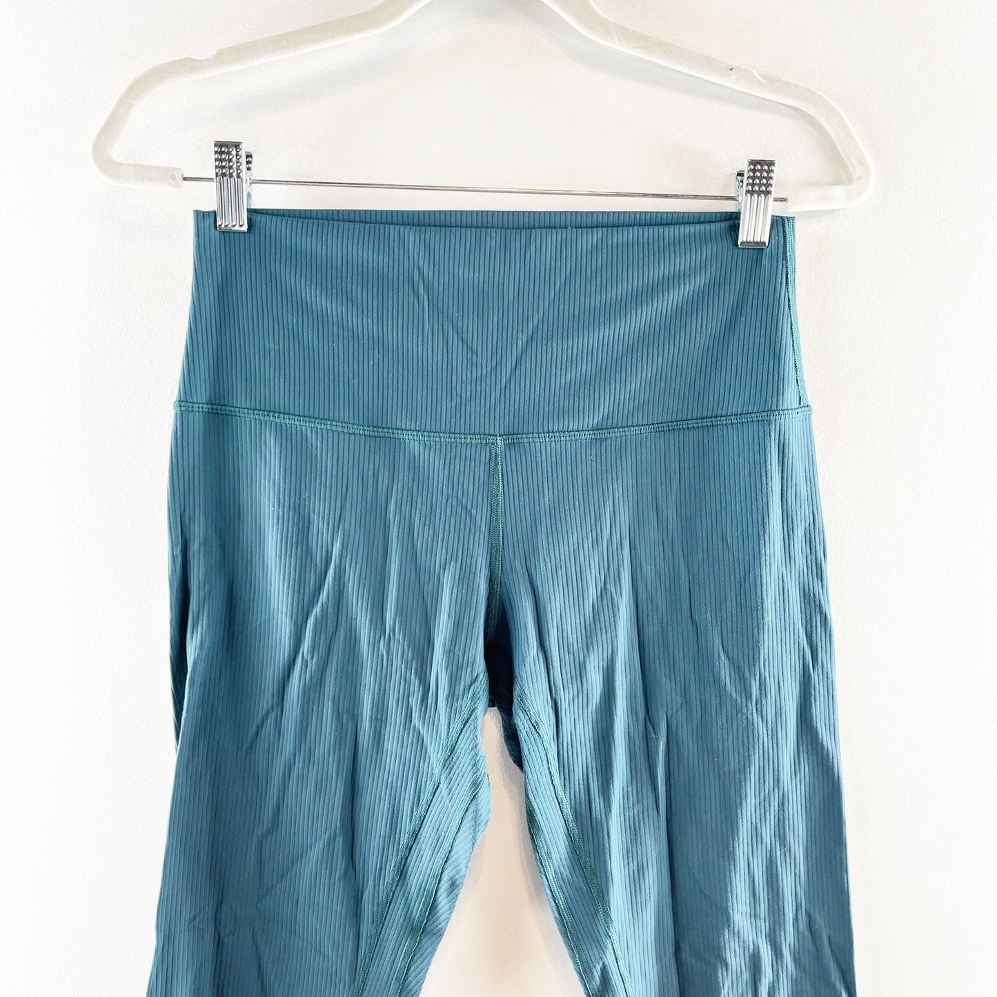 Lululemon Align Ribbed High-Rise Pant Legginga 25" Green Jasper 8