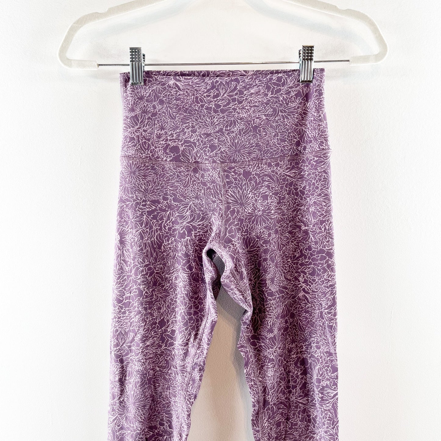 Lululemon Align Leggings Pant II 25" Arabesque Antoinette Smoky Quartz Purple 4