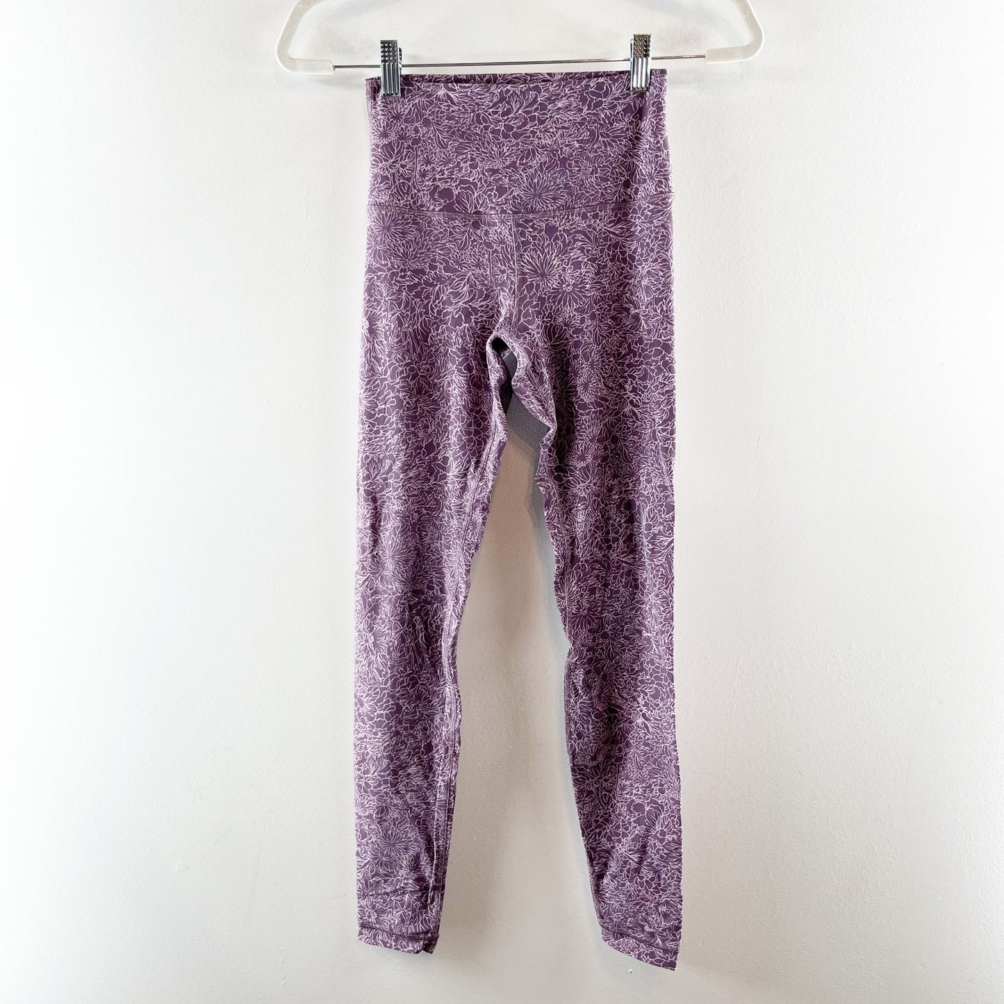 Lululemon Align Leggings Pant II 25" Arabesque Antoinette Smoky Quartz Purple 4