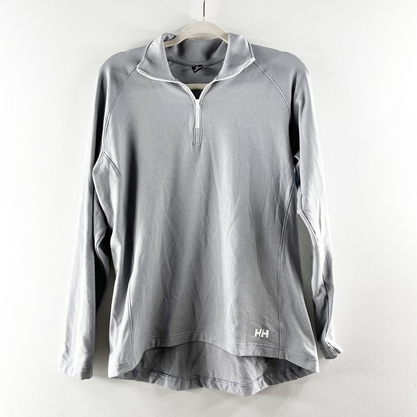Helly Hansen Verglas Ultra Soft Long Sleeve 1/2 Zip Fleece Top Mellow Grey Large