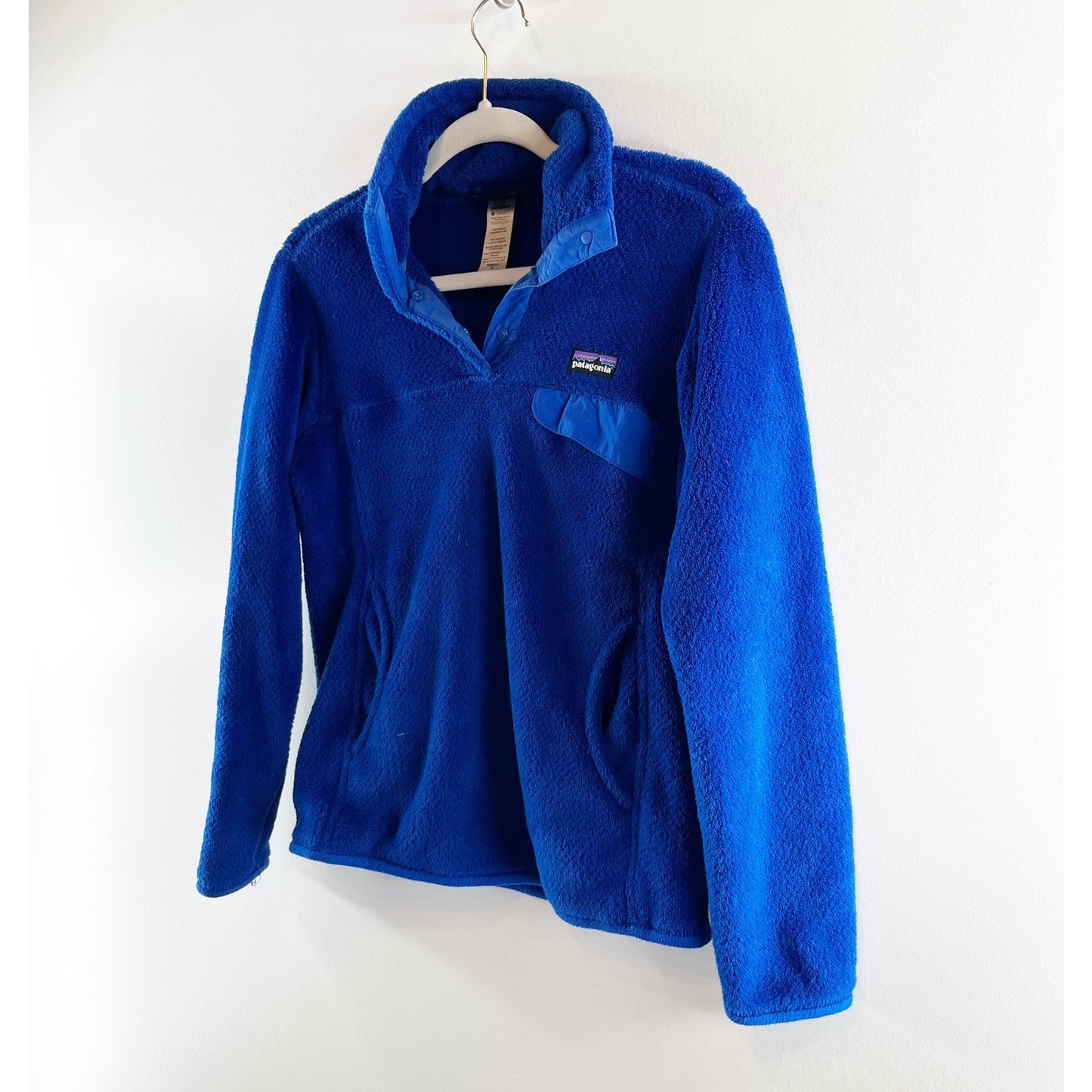 Patagonia Re-Toot Snap T Pullover Fleece Jacket Cobalt Blue XS