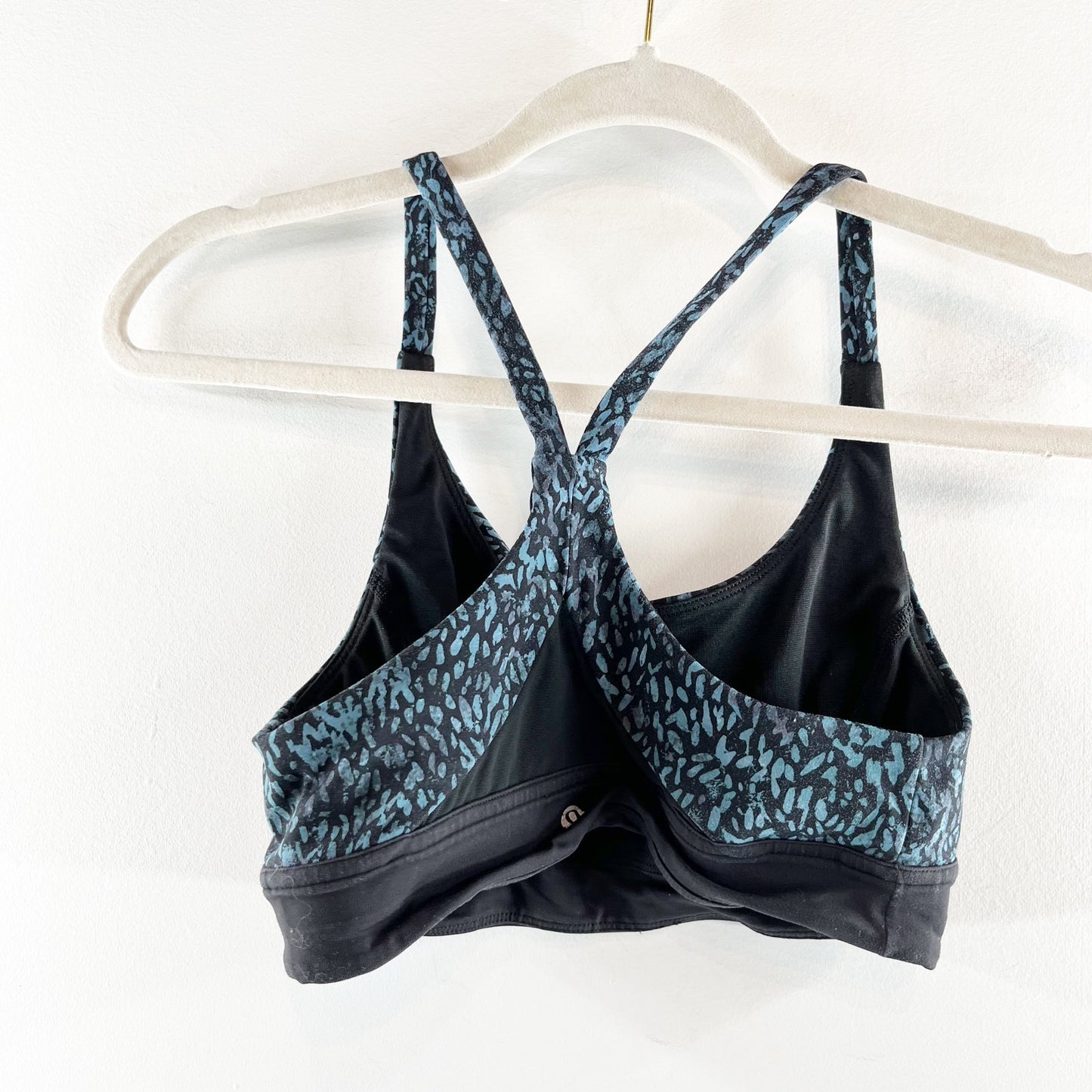 Lululemon Train Times Racerback Sports Bra Illuminate Multi Black / Black 4