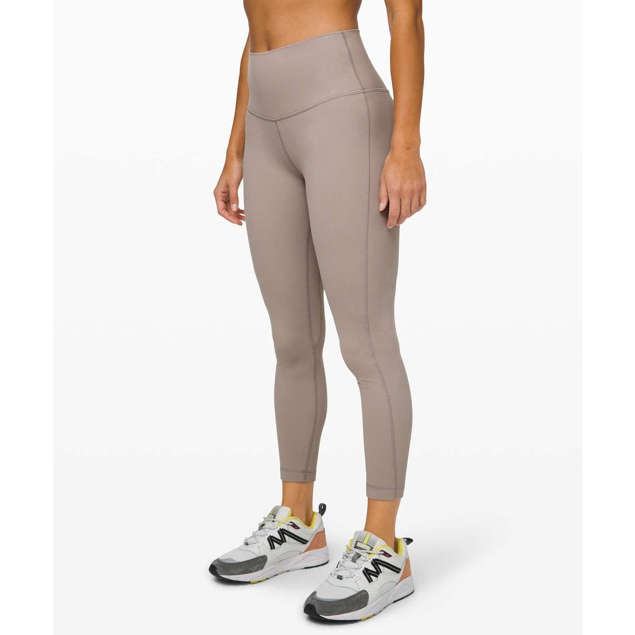Lululemon Align Pull On High Waisted Leggings Pant II 25" Dark Chrome Gray 4