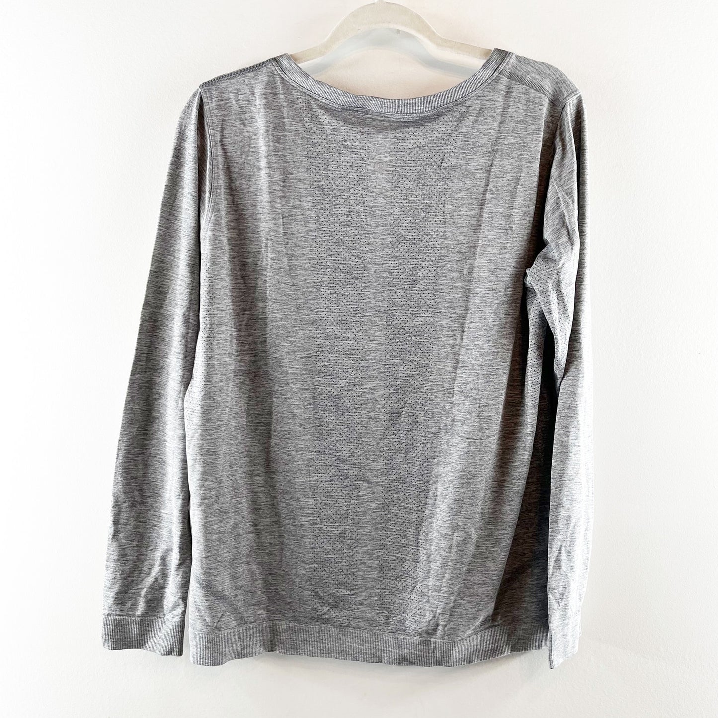 Lululemon Swiftly Relaxed Long-Sleeve Crew Neck T-Shirt Slate Gray 12