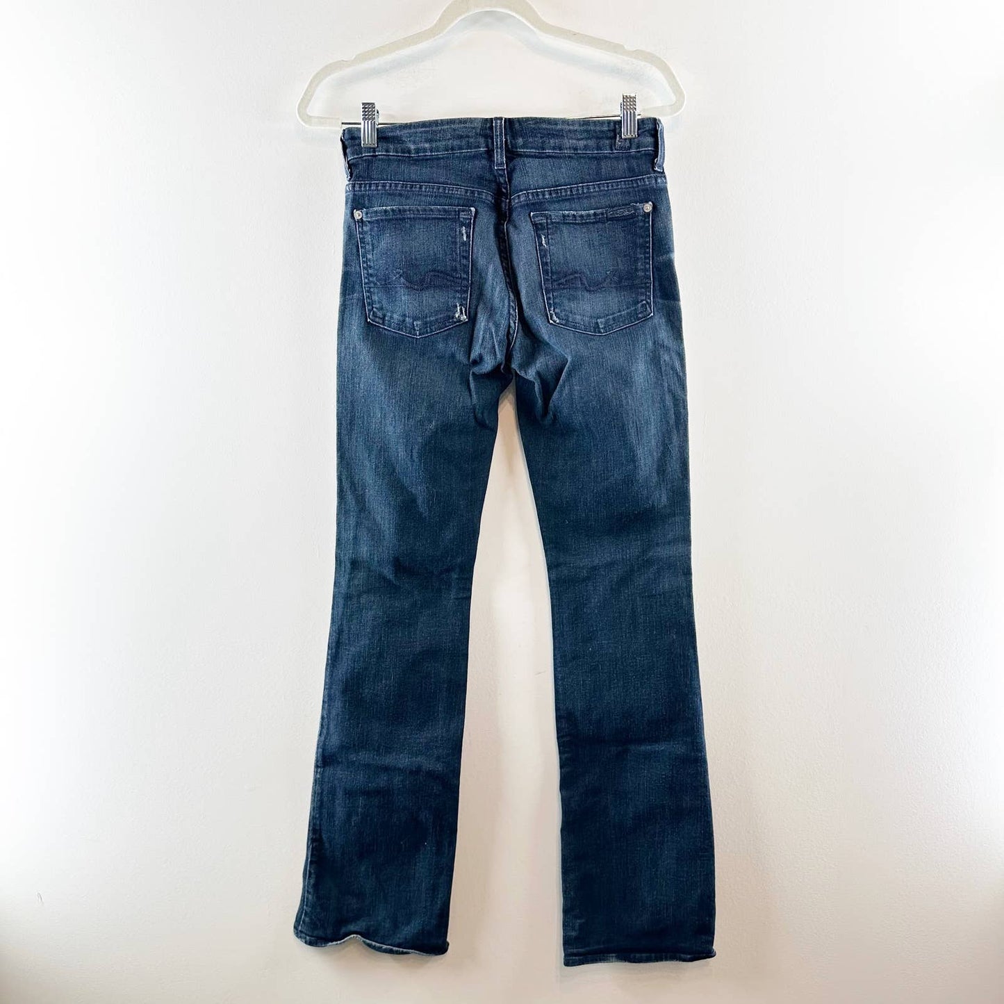 7 For All Mankind Kimmie Bootcut Dark Wash Denim Jeans 28 / 6