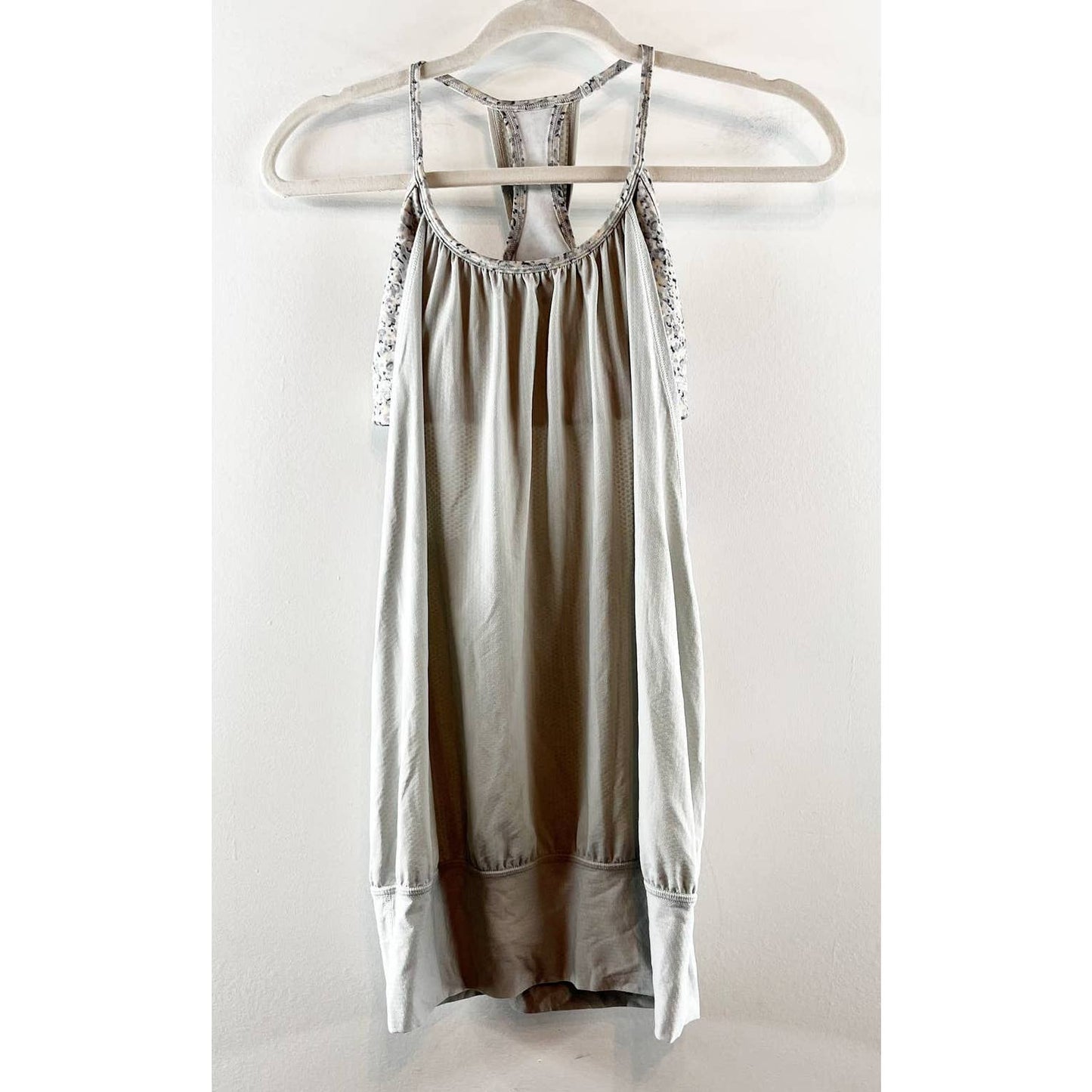 Lululemon Athletica No Limits Tank Silver Spoon Petite Fleur Silver Spoon 4