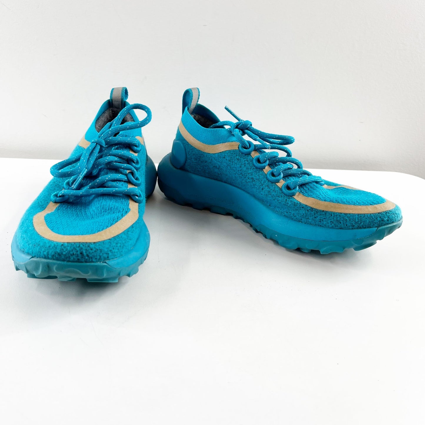 Allbirds Trail Runner SWT Mizzles Thrive Teal Blue Gold 7.5