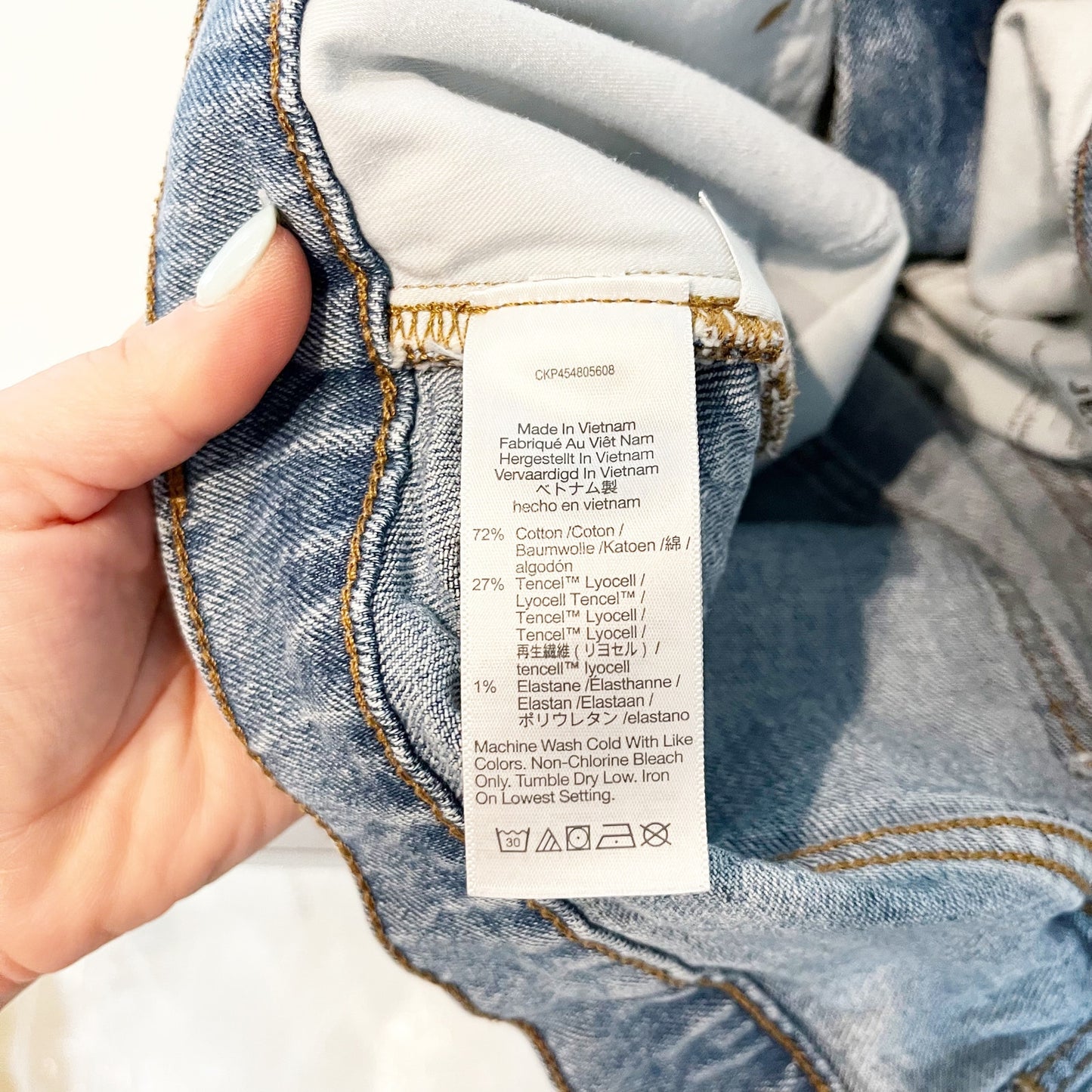 Madewell Tencel Denim High Waisted The Perfect Jean Short Balsam Wash 31
