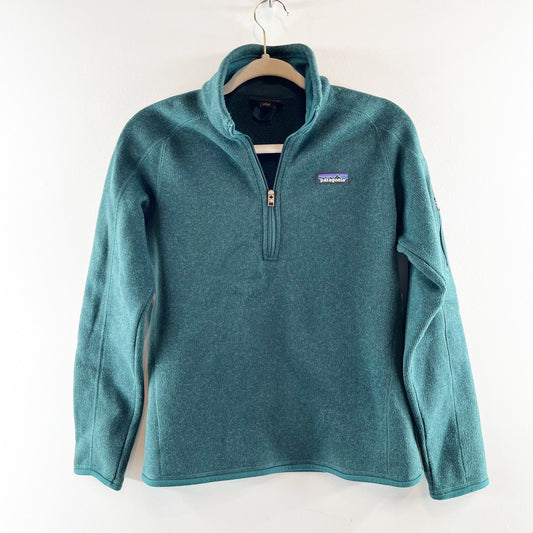 Patagonia Better Sweater 14/ Zip Pullover Jacket Green Small