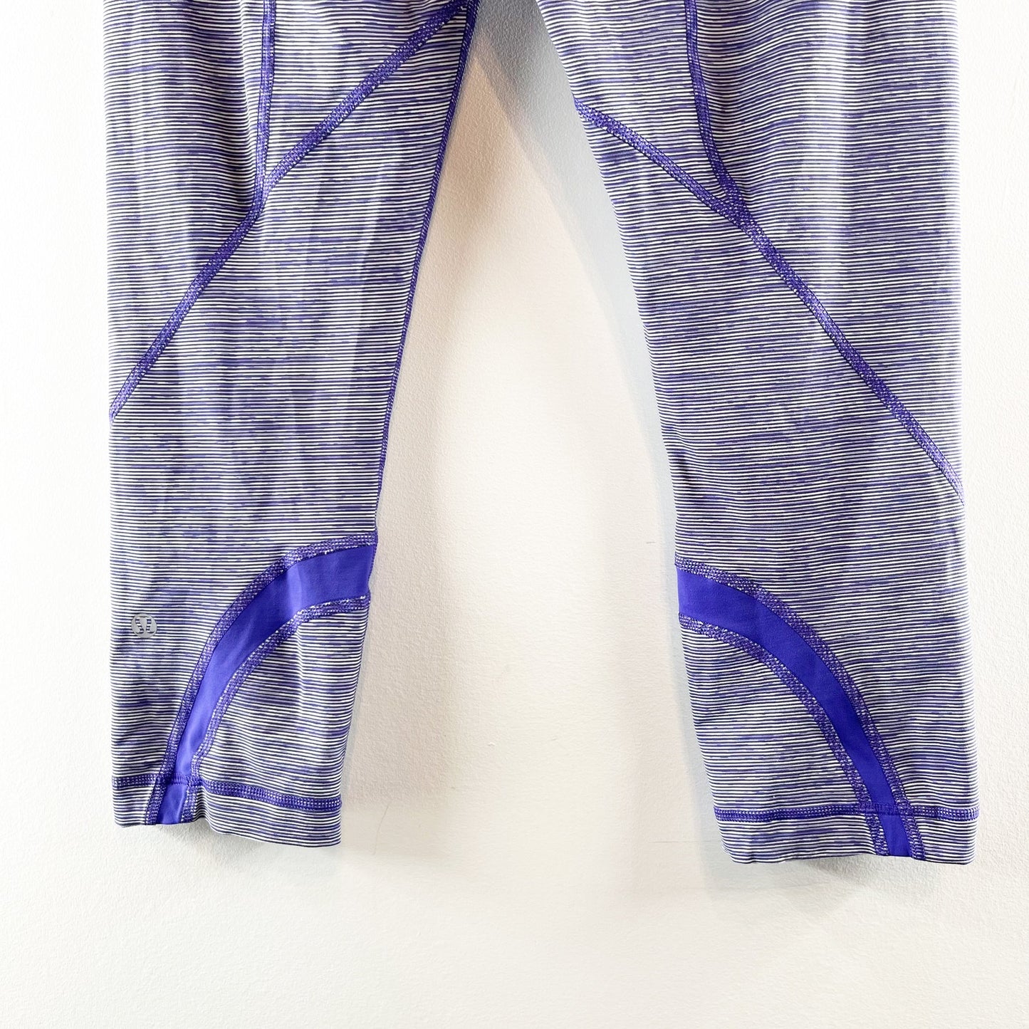 Lululemon Run: Inspire Crop II All Luxtreme Active Legging Space Bruised Berry 8