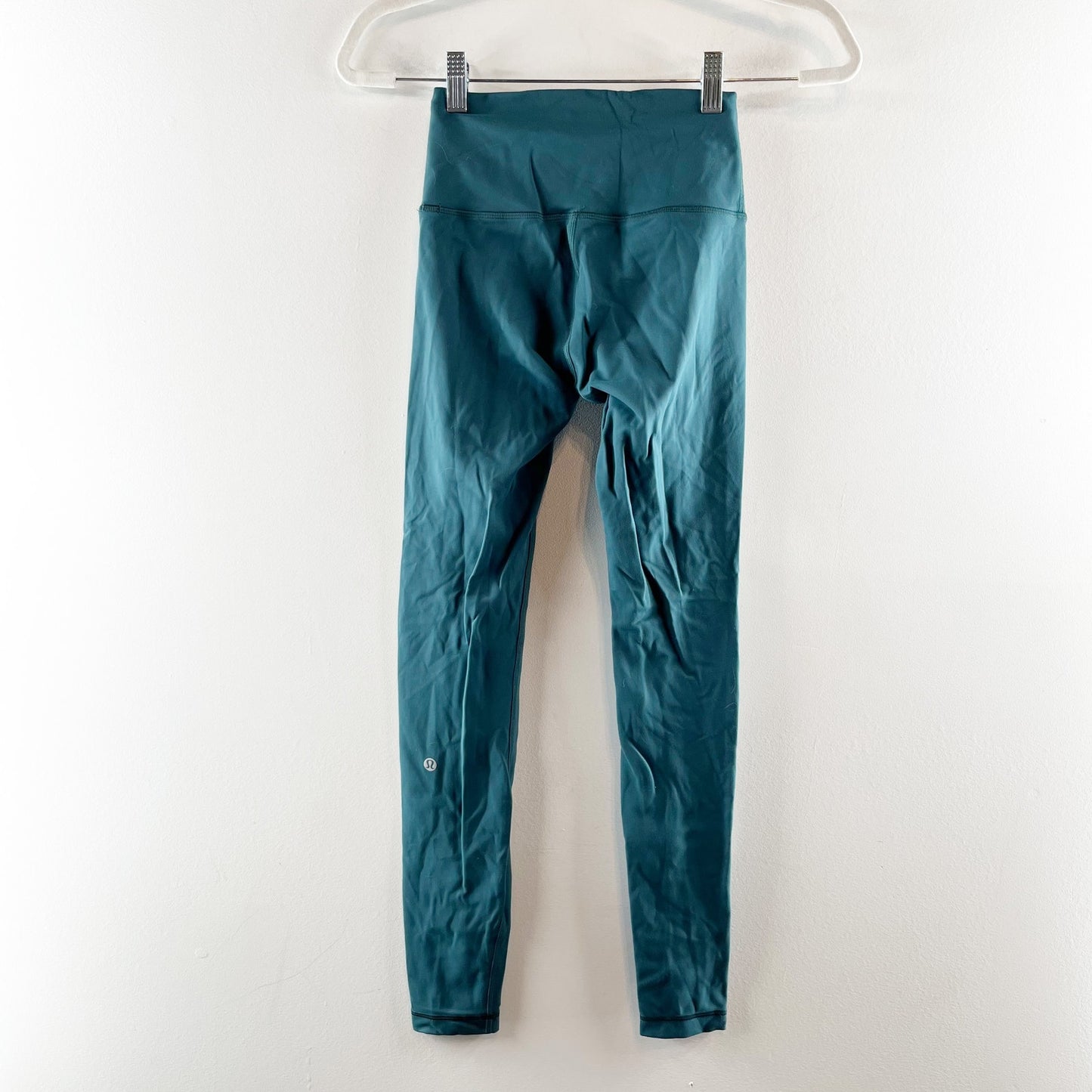 Lululemon Wunder Train Pull On Stretch Active High-Rise Tight 28" Green Jasper 4