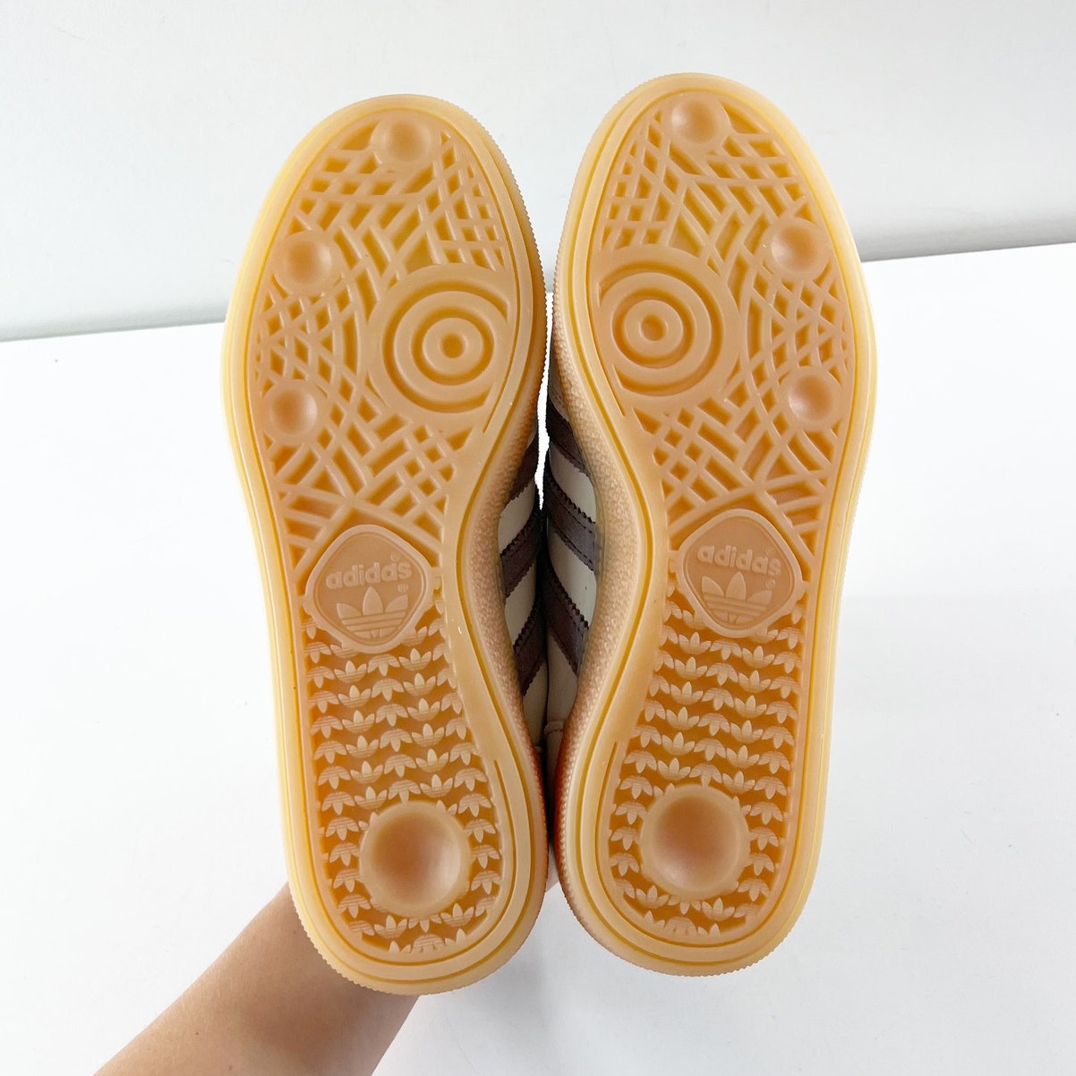 Adidas Handball Spezial Low Top Lace Up Sneakers Linen Green 8