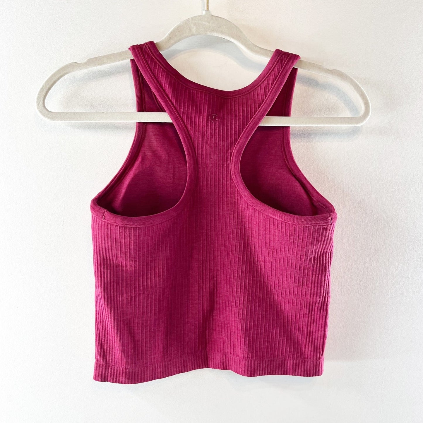 Lululemon Ebb to Street Cropped Racerback Tank Top Deep Luxe Purple 6