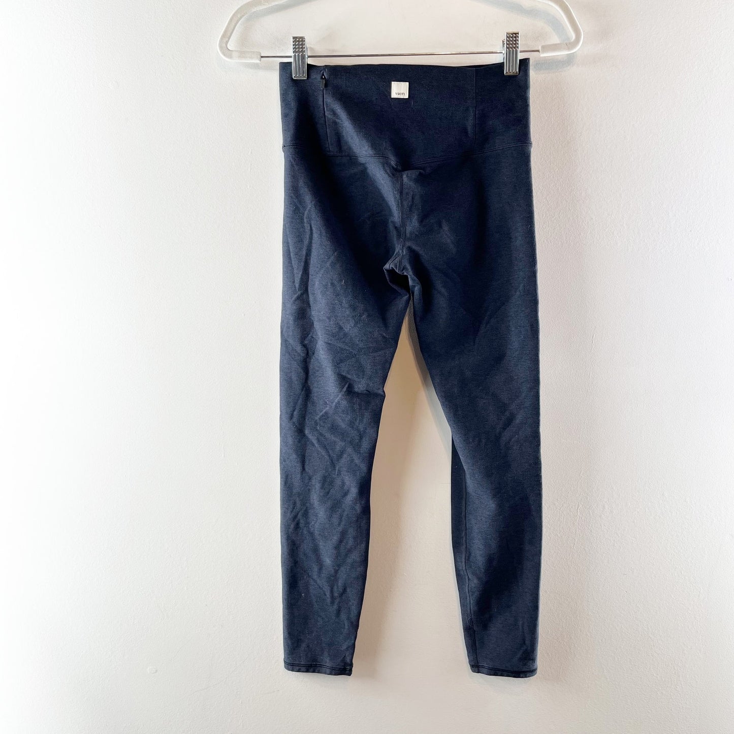 Vuori Clean Elevation High Rise Leggings Pants Midnight Heather Blue Small