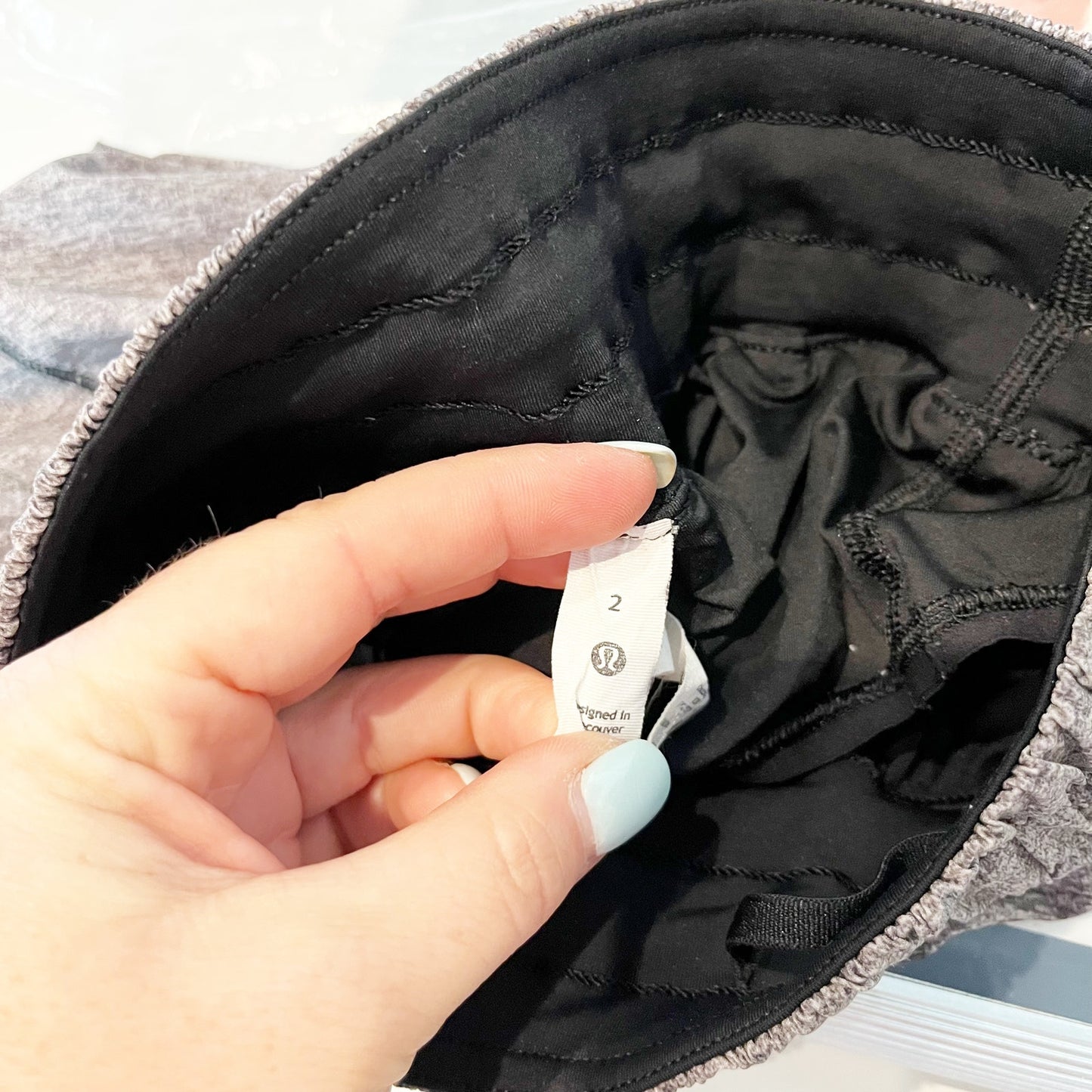 Lululemon Track That Short *5" Heather Lux Multi Black Gray 2