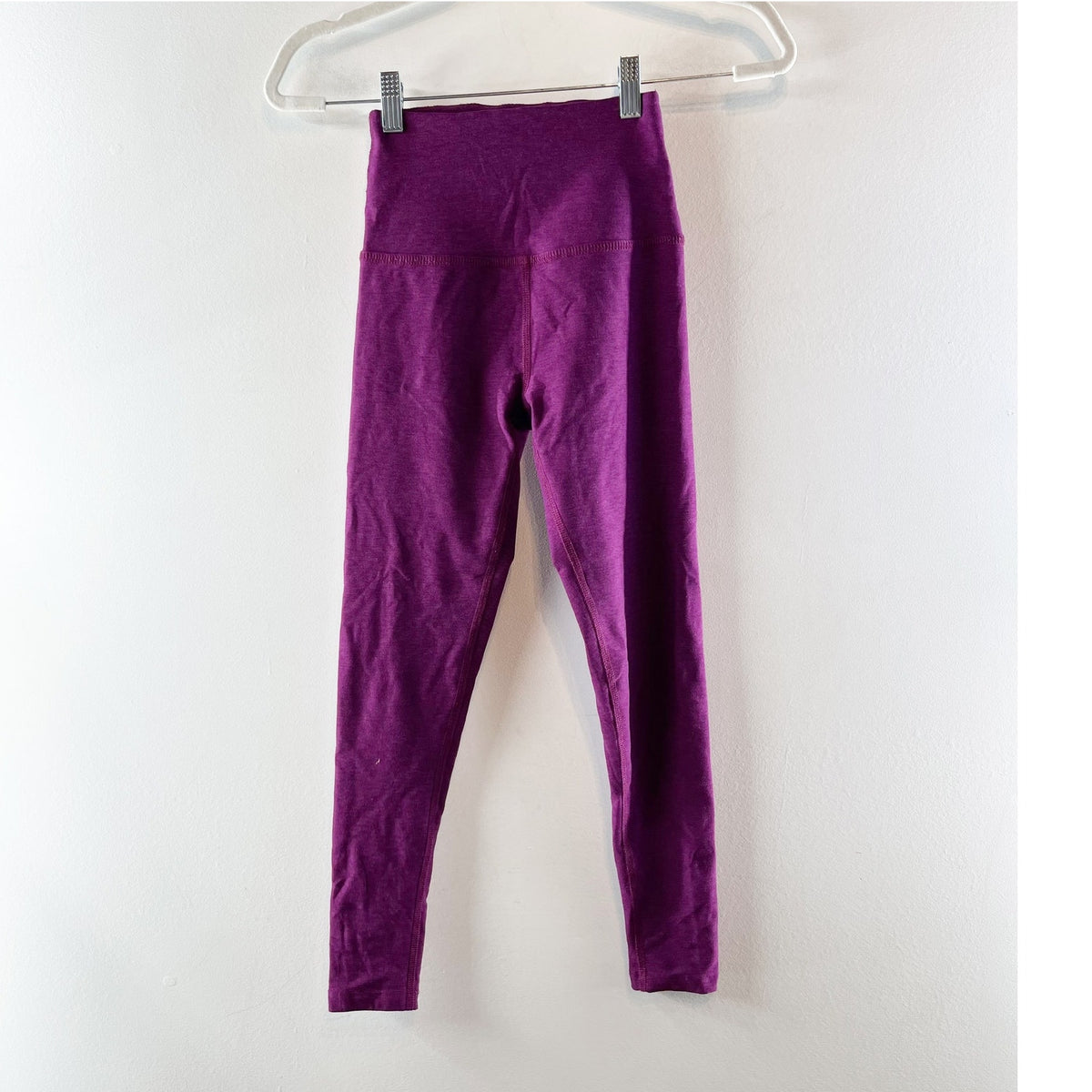 Beyond Yoga Caught In The Midi Spacedye High Rise 7/8 Leggings Royal Purple XS