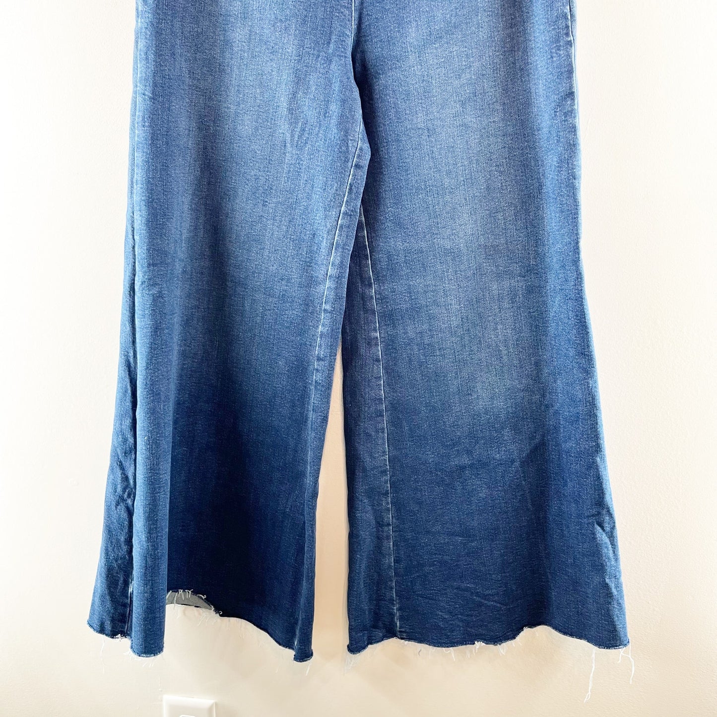 Anthropologie Pilcro A-Line Trapeze High-Rise Wide-Leg Jeans Blue 27 / 4