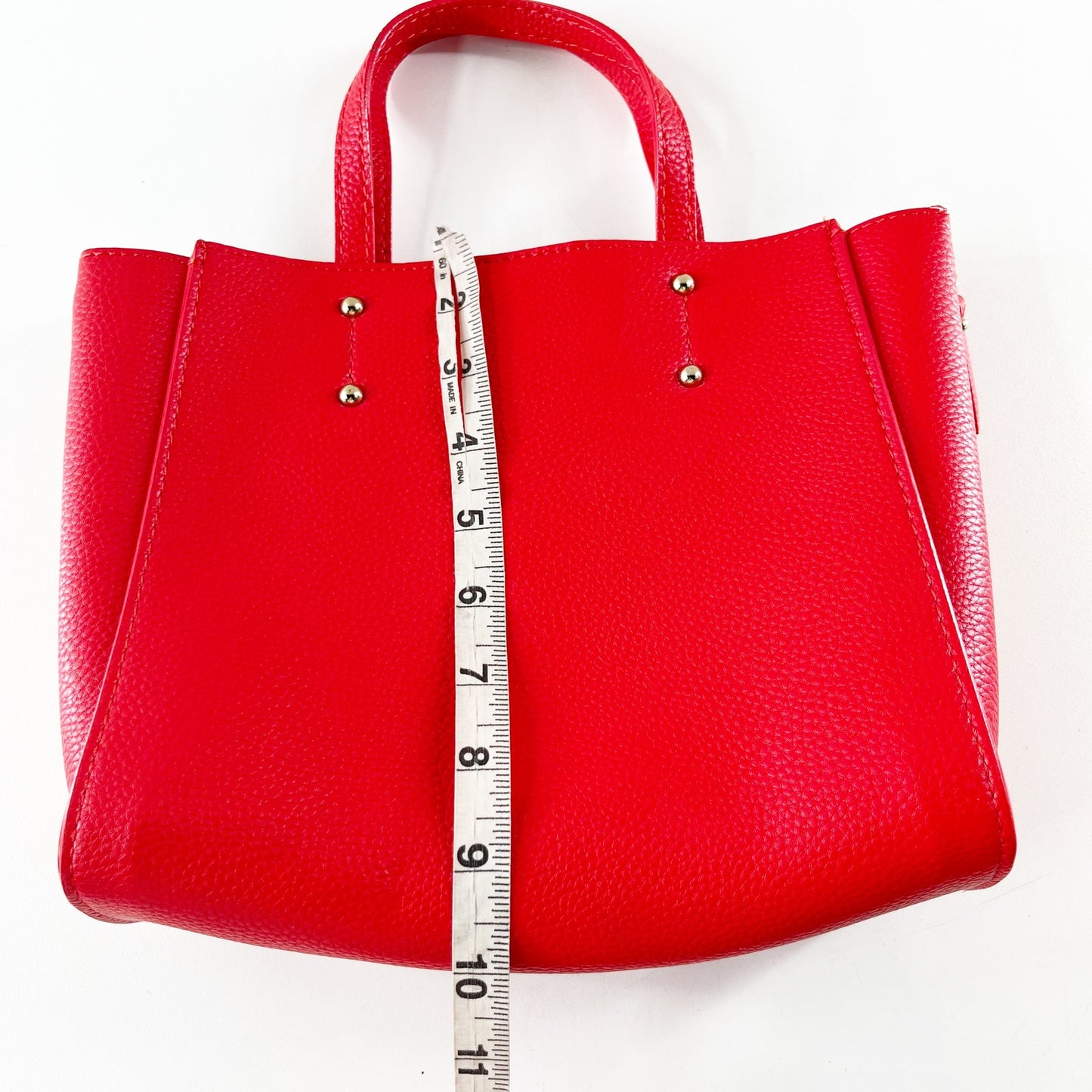 Ann Taylor Aurora Red Tote Crossbody Bag Purse