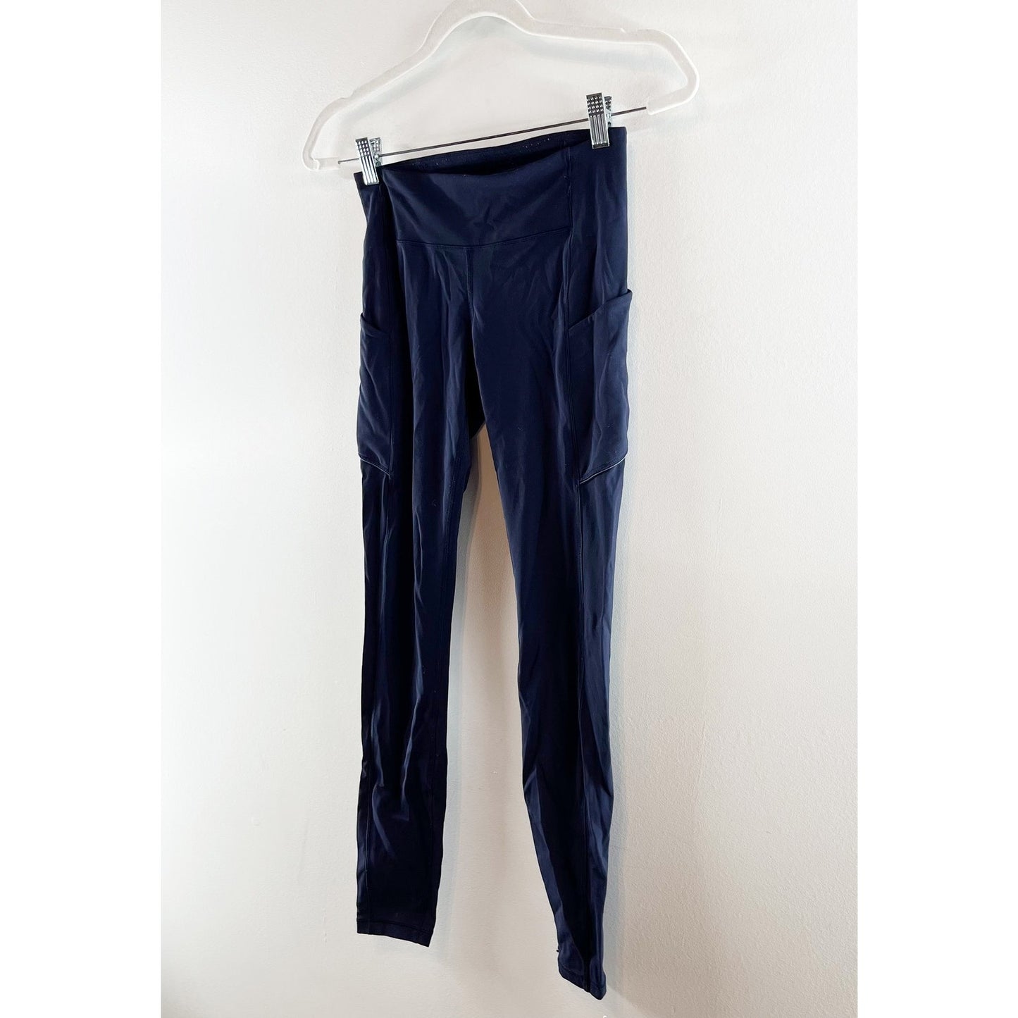 Lululemon Speed Up Tight 28" Brushed Full-On Luxtreme True Navy Blue 4